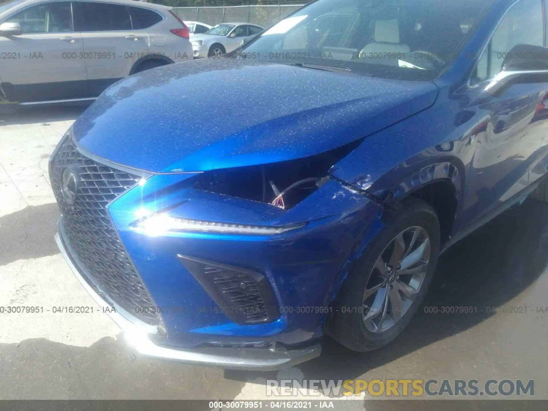 6 Photograph of a damaged car JTJSARBZ9M2189115 LEXUS NX 2021