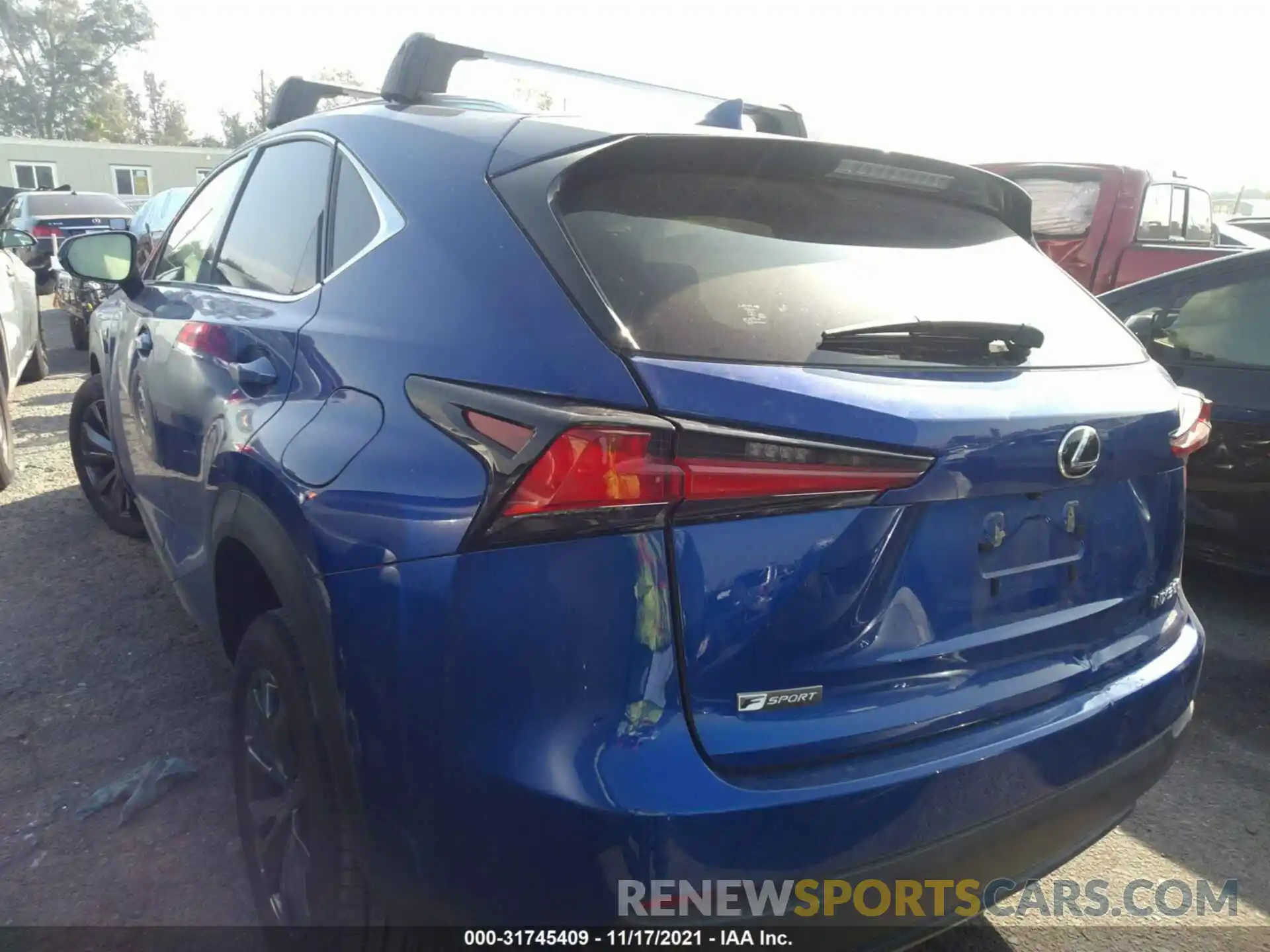 3 Photograph of a damaged car JTJSARBZ9M2191124 LEXUS NX 2021