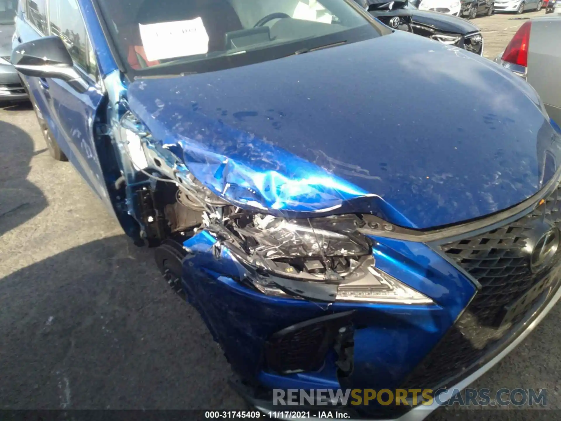 6 Photograph of a damaged car JTJSARBZ9M2191124 LEXUS NX 2021