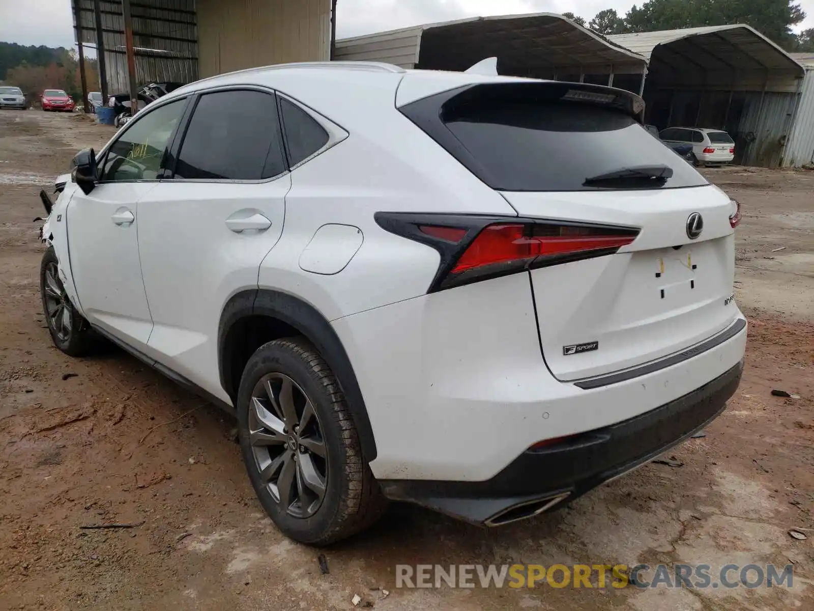 3 Photograph of a damaged car JTJSARBZ9M2192029 LEXUS NX 2021