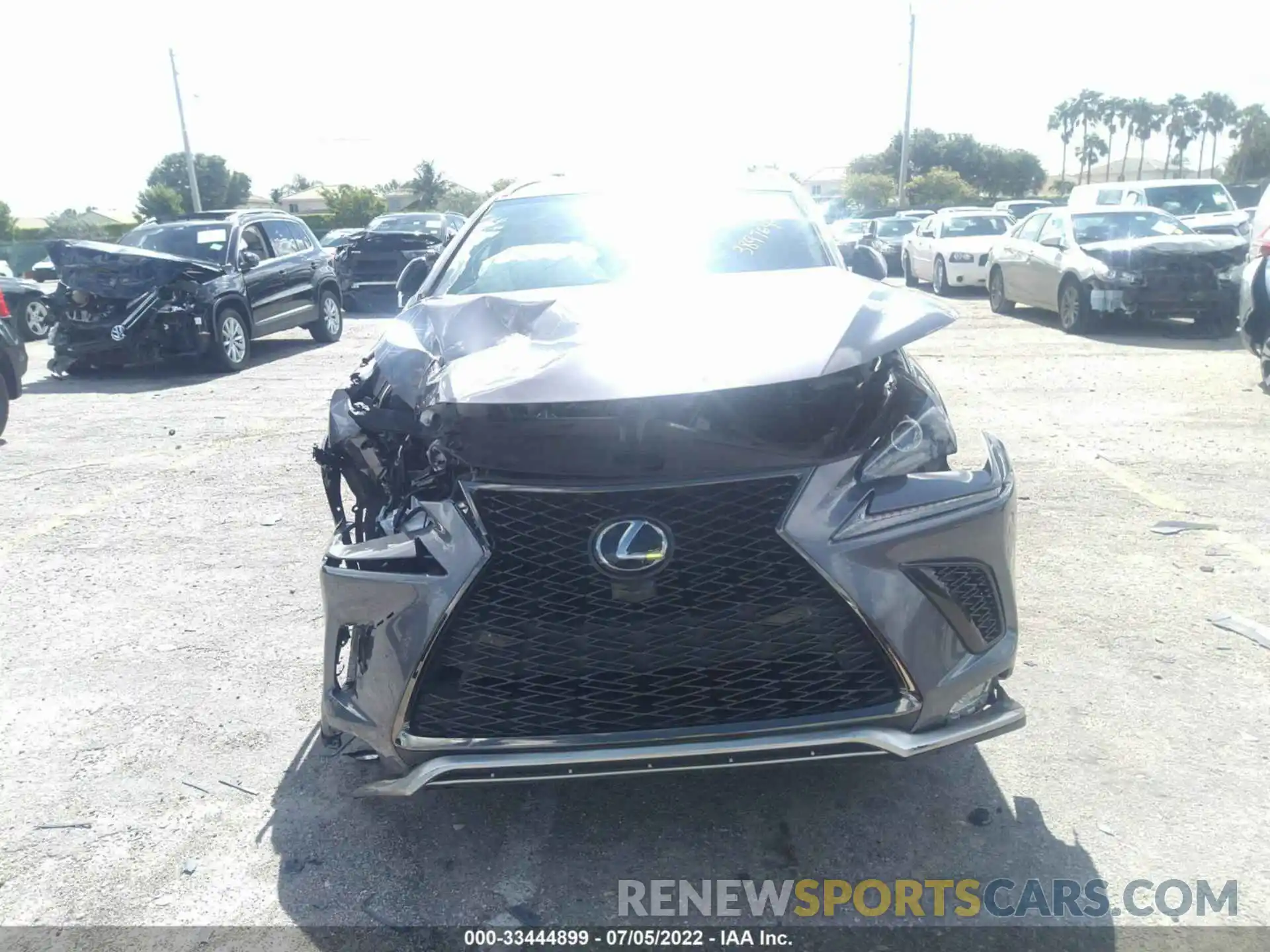 6 Photograph of a damaged car JTJSARBZ9M2202347 LEXUS NX 2021