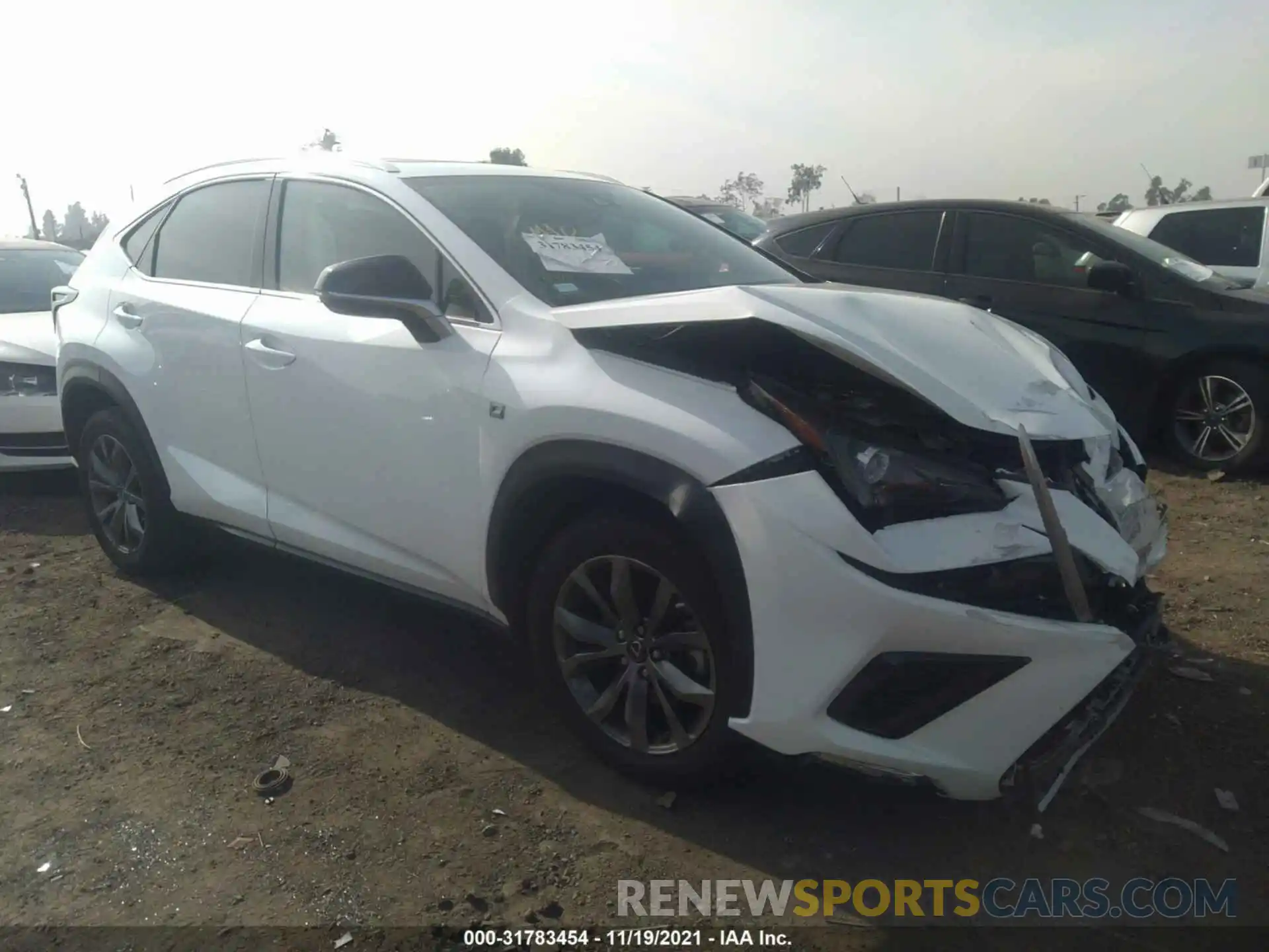 1 Photograph of a damaged car JTJSARBZ9M5022574 LEXUS NX 2021