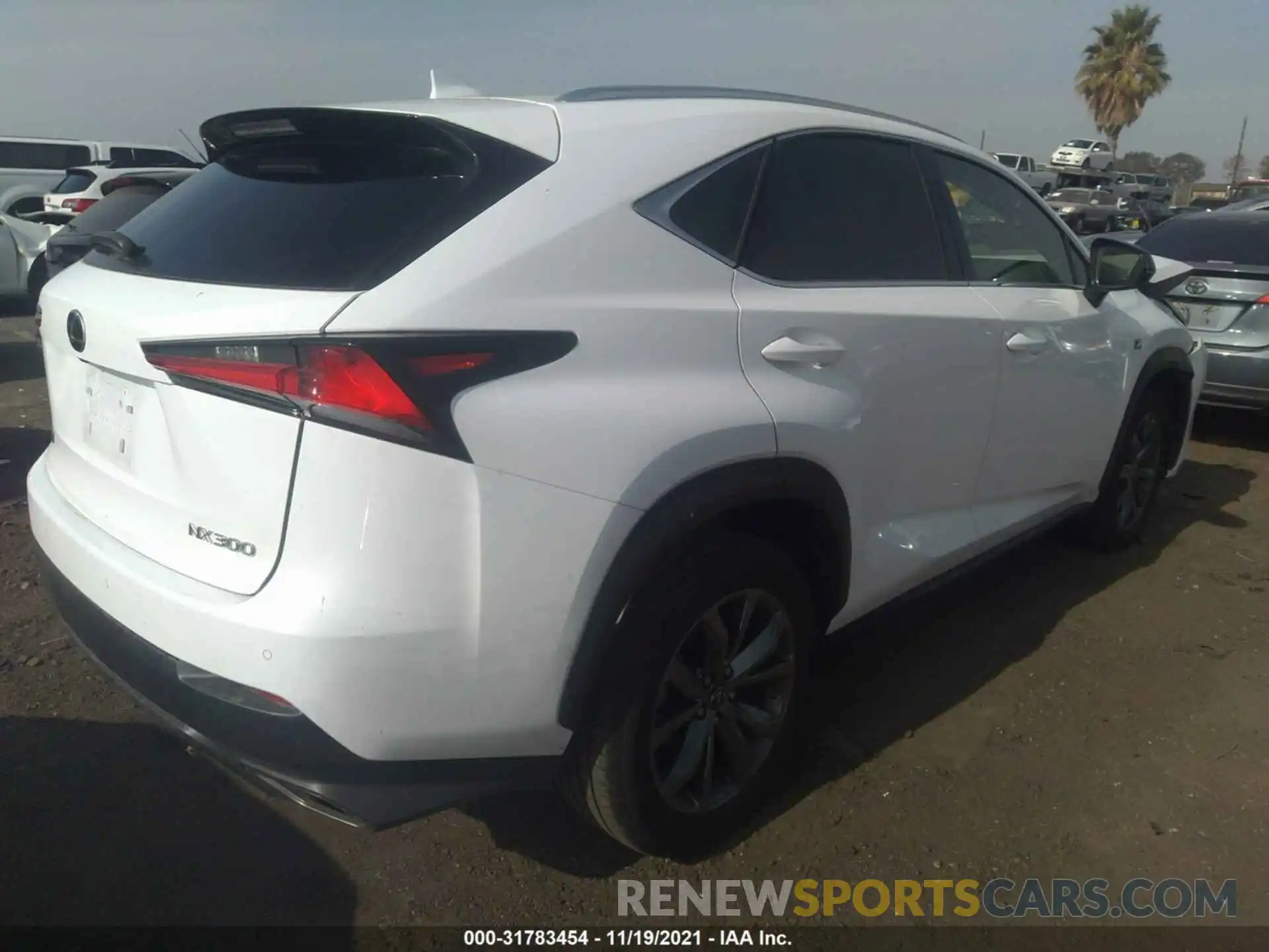 4 Photograph of a damaged car JTJSARBZ9M5022574 LEXUS NX 2021