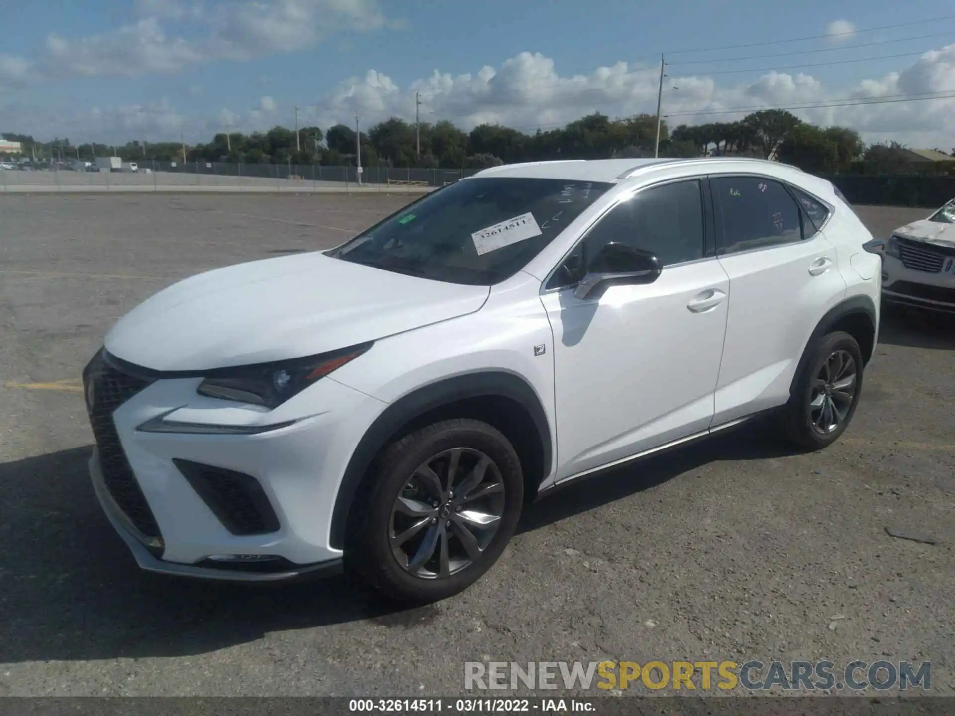 2 Photograph of a damaged car JTJSARBZXM2188720 LEXUS NX 2021