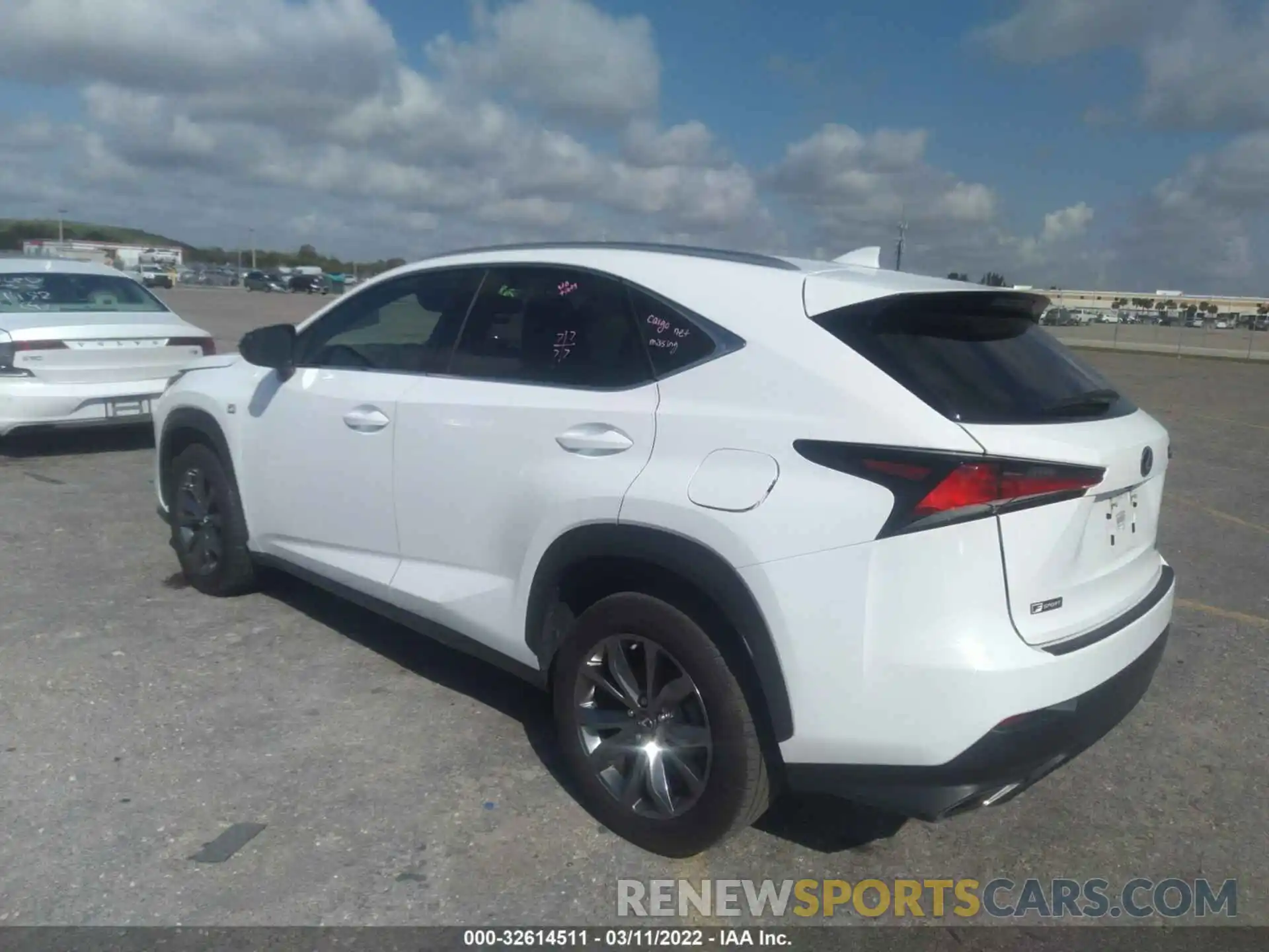 3 Фотография поврежденного автомобиля JTJSARBZXM2188720 LEXUS NX 2021