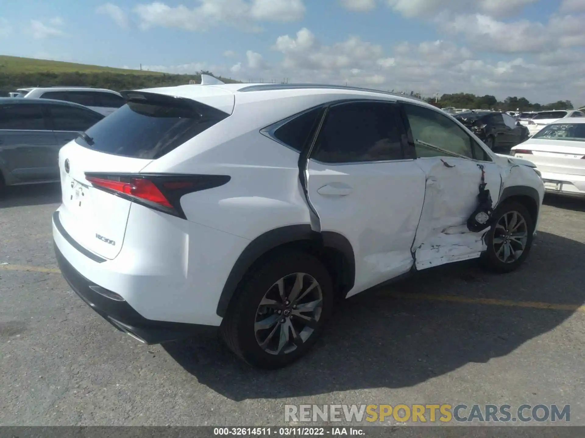 4 Photograph of a damaged car JTJSARBZXM2188720 LEXUS NX 2021