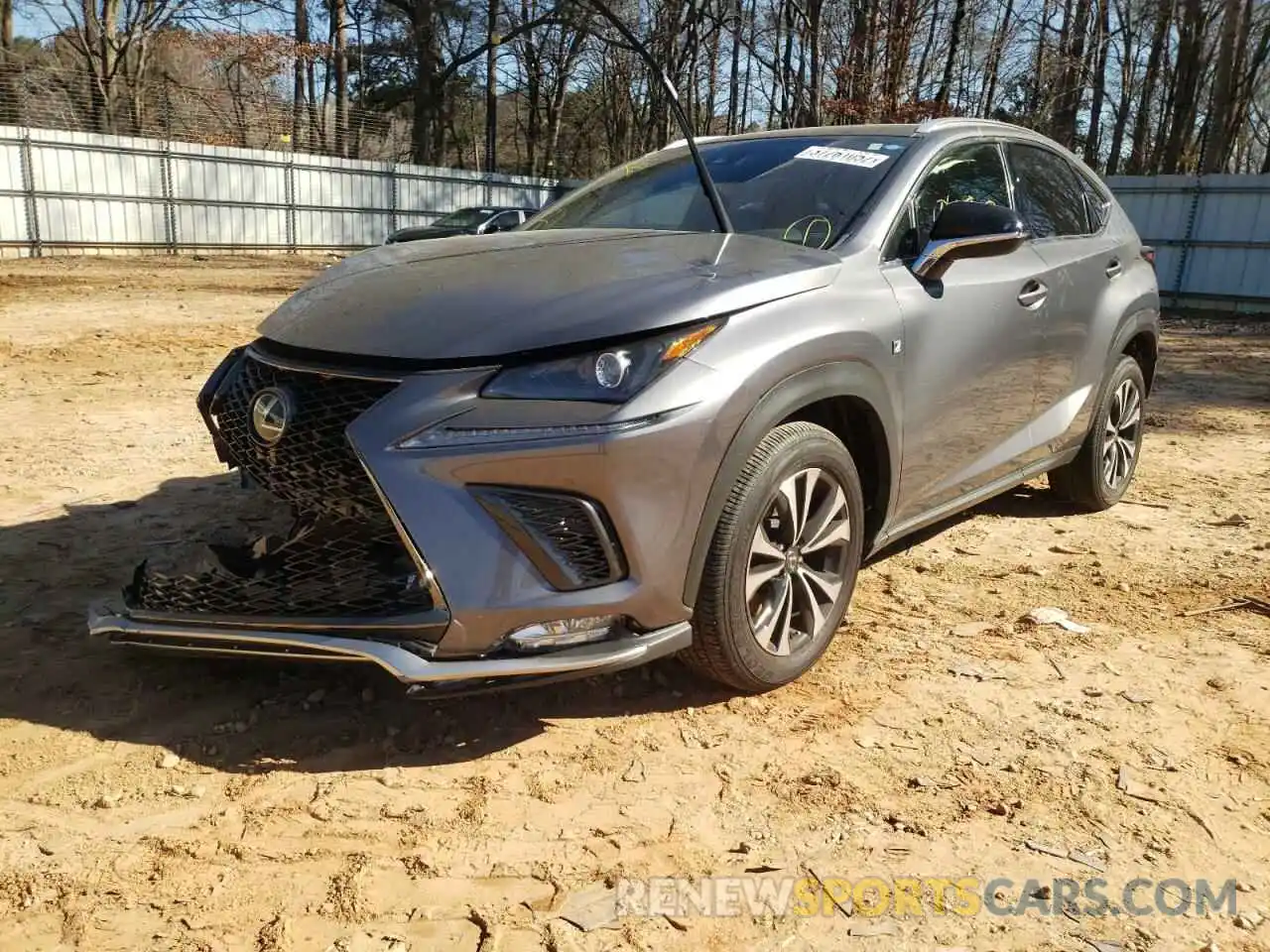 2 Фотография поврежденного автомобиля JTJSARDZ0M2237792 LEXUS NX 2021