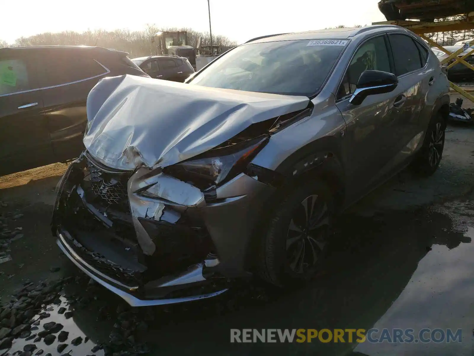 2 Photograph of a damaged car JTJSARDZ0M2247304 LEXUS NX 2021