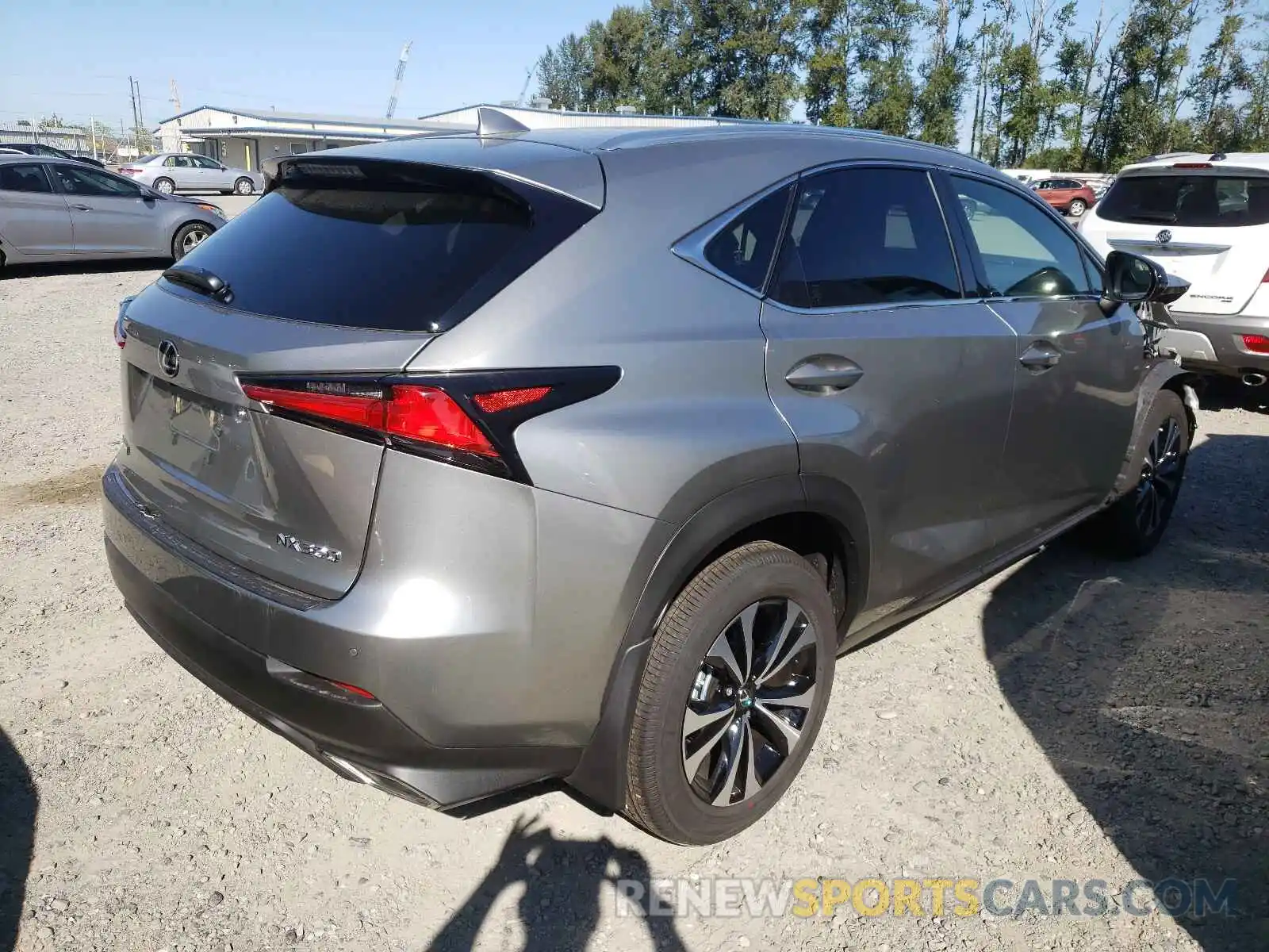 4 Photograph of a damaged car JTJSARDZ0M2253247 LEXUS NX 2021