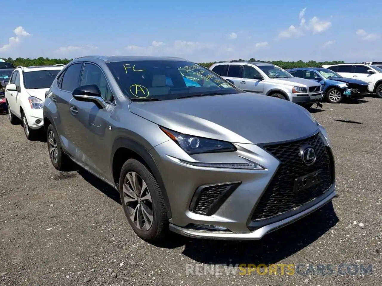 1 Photograph of a damaged car JTJSARDZ0M2264054 LEXUS NX 2021