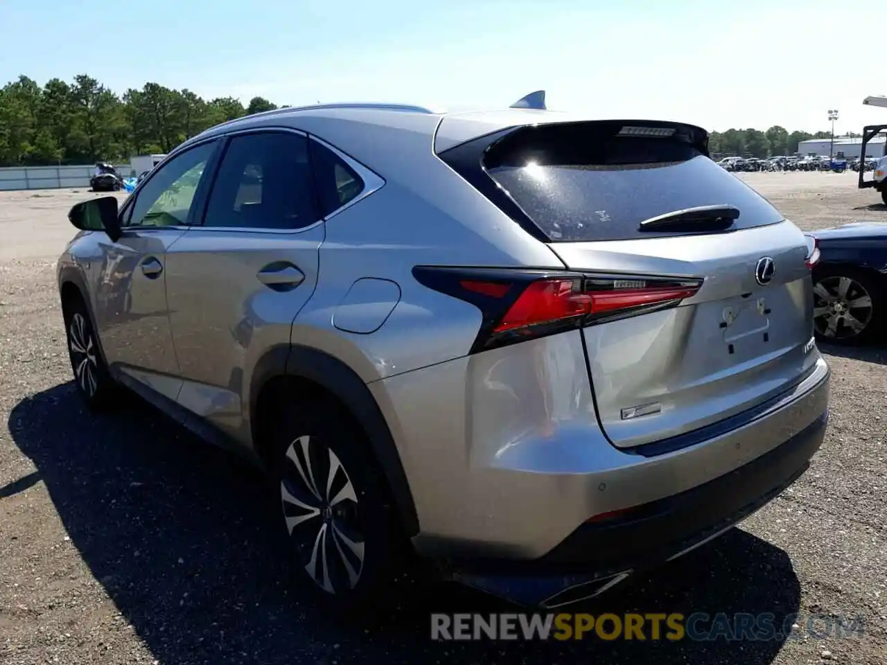 3 Photograph of a damaged car JTJSARDZ0M2264054 LEXUS NX 2021