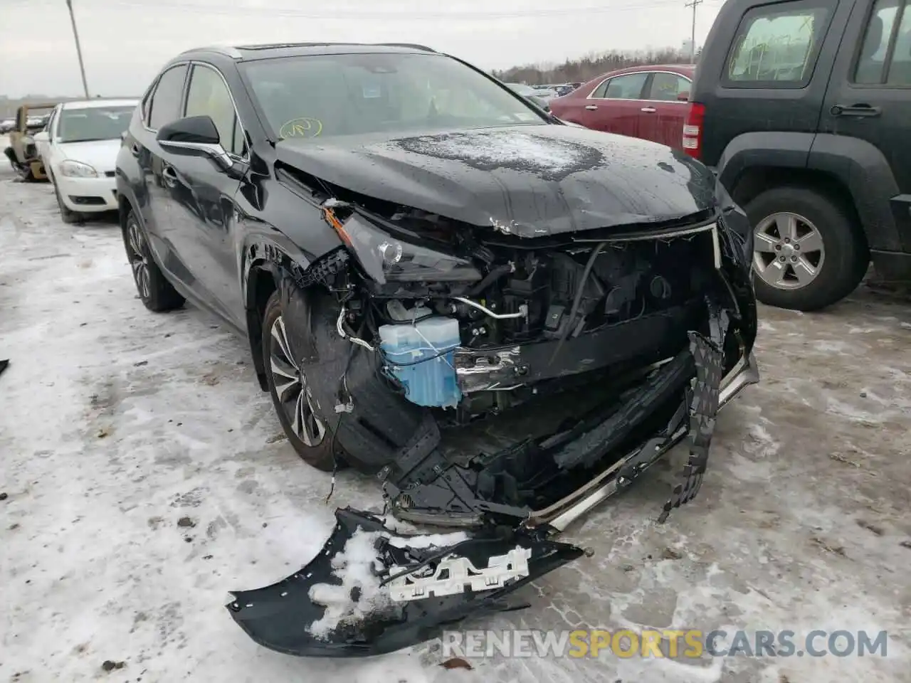 1 Photograph of a damaged car JTJSARDZ1M2245903 LEXUS NX 2021