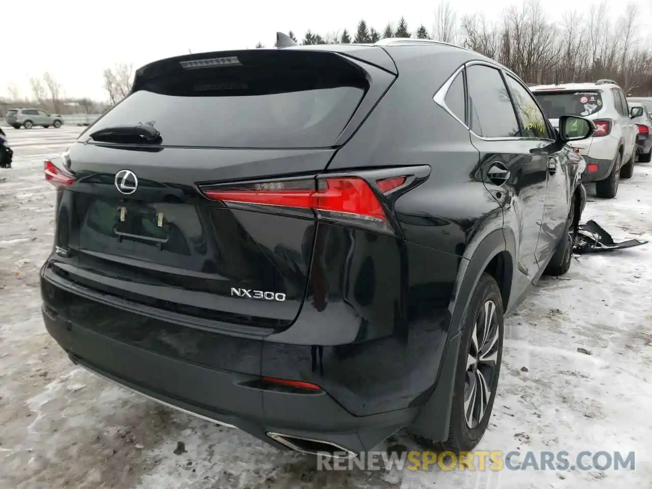 4 Фотография поврежденного автомобиля JTJSARDZ1M2245903 LEXUS NX 2021