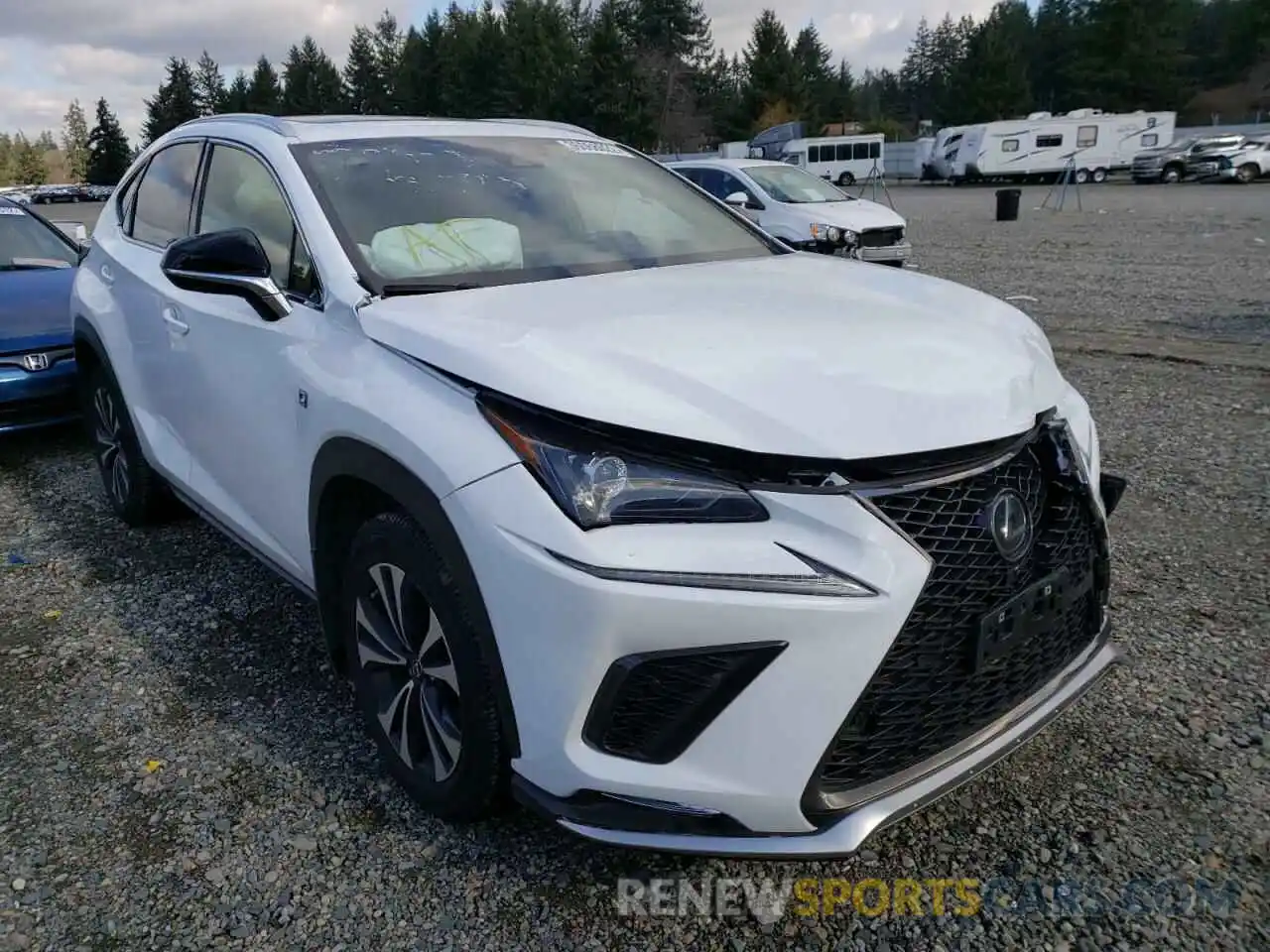 1 Photograph of a damaged car JTJSARDZ1M2253242 LEXUS NX 2021