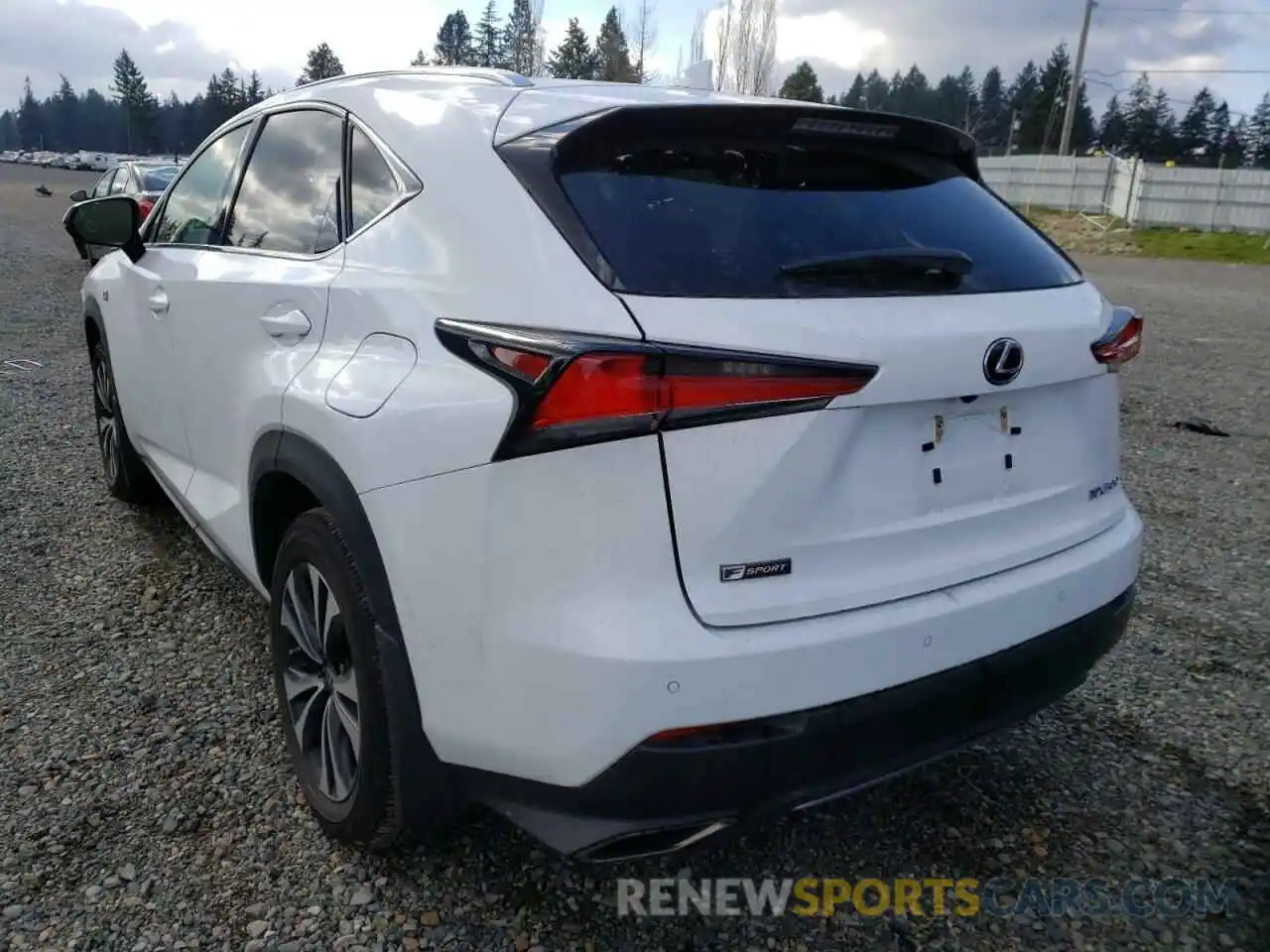 3 Photograph of a damaged car JTJSARDZ1M2253242 LEXUS NX 2021