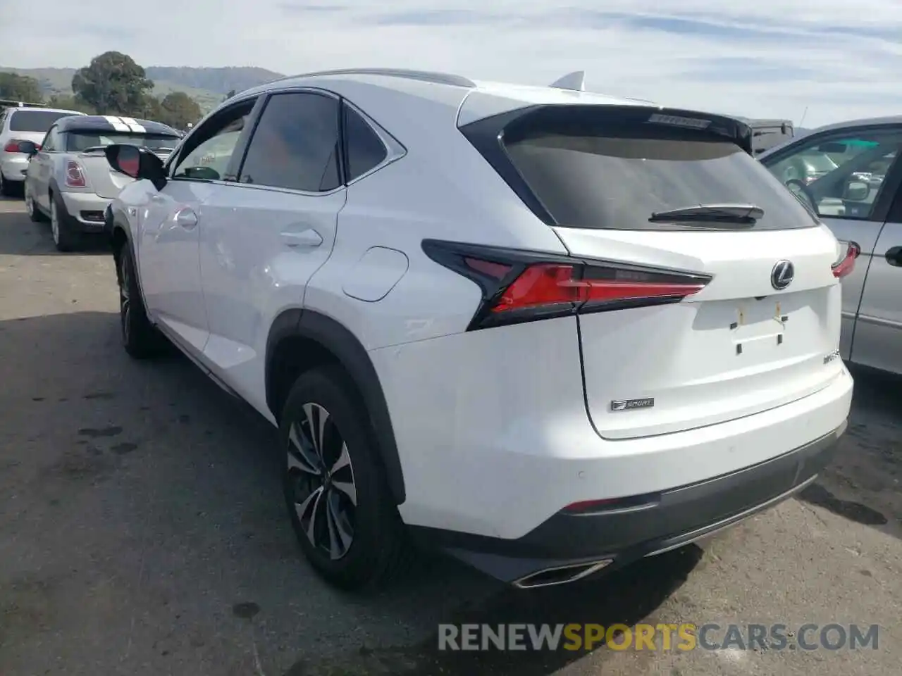 3 Photograph of a damaged car JTJSARDZ1M2263768 LEXUS NX 2021