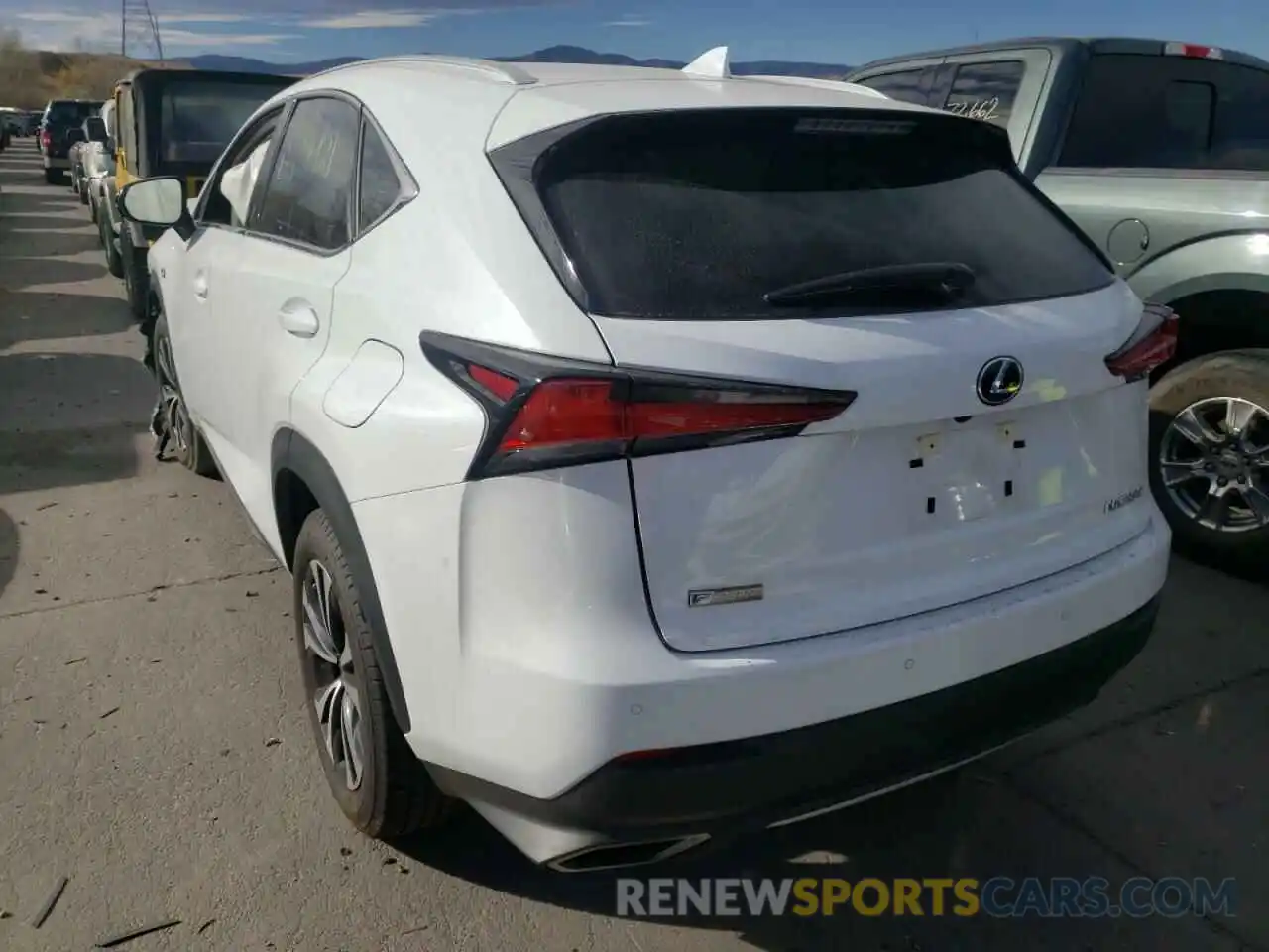 3 Photograph of a damaged car JTJSARDZ1M5020928 LEXUS NX 2021