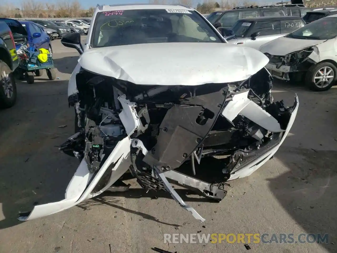 9 Photograph of a damaged car JTJSARDZ1M5020928 LEXUS NX 2021