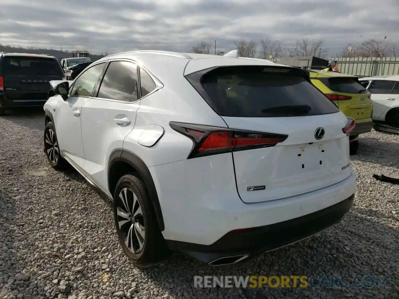 3 Фотография поврежденного автомобиля JTJSARDZ1M5026566 LEXUS NX 2021