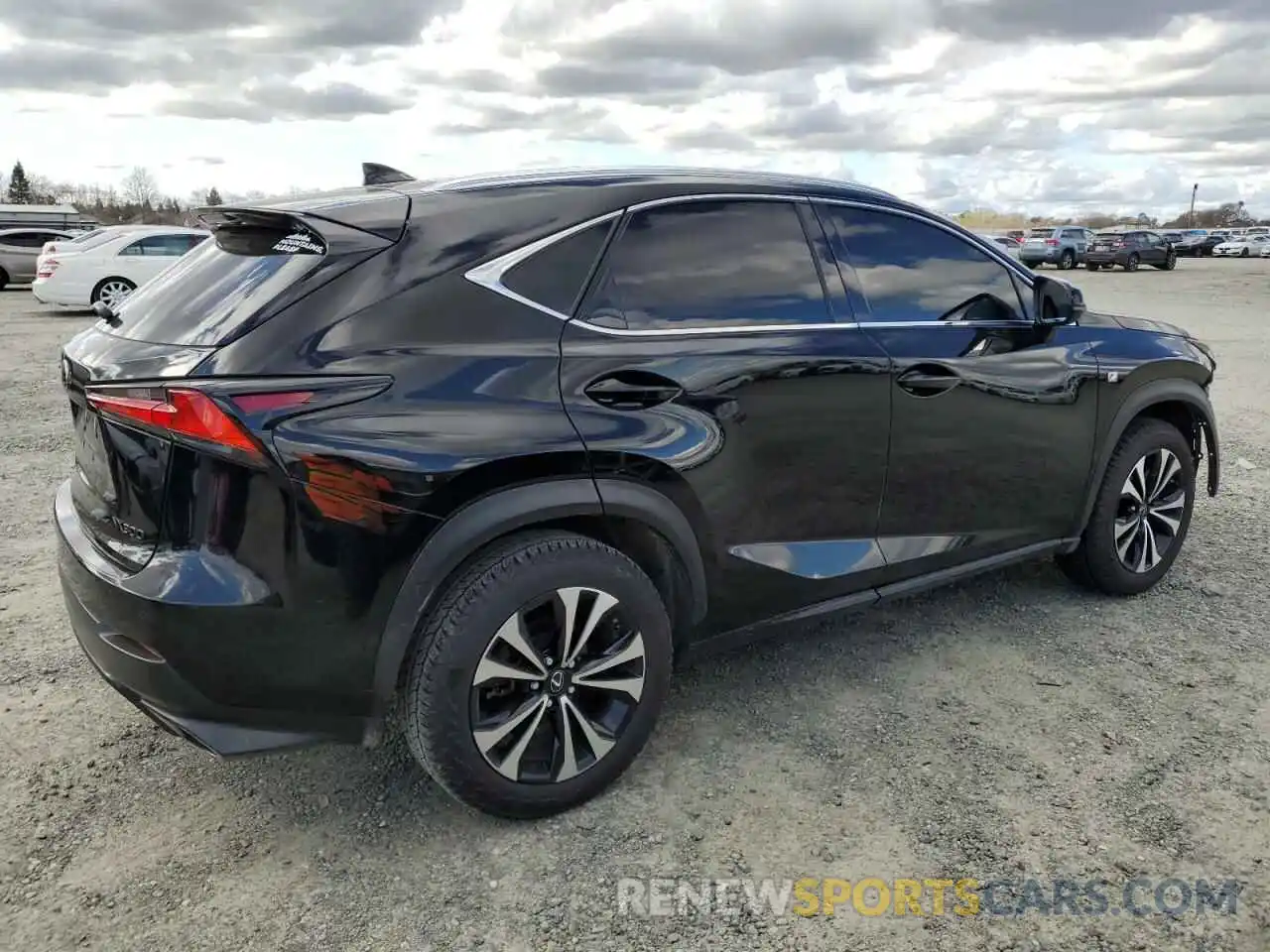 3 Фотография поврежденного автомобиля JTJSARDZ2M2245974 LEXUS NX 2021