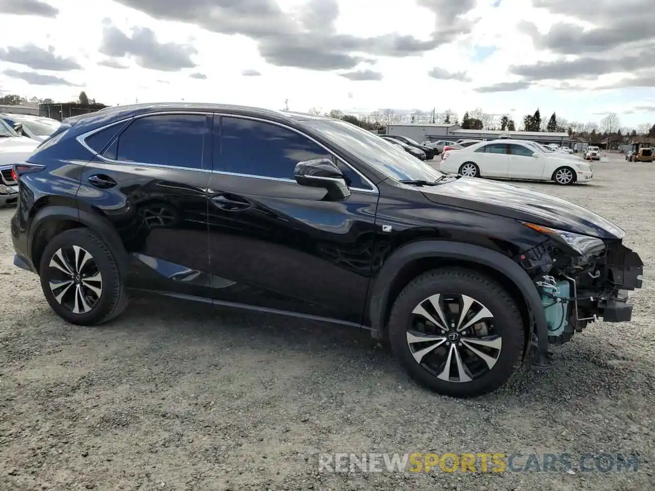 4 Фотография поврежденного автомобиля JTJSARDZ2M2245974 LEXUS NX 2021