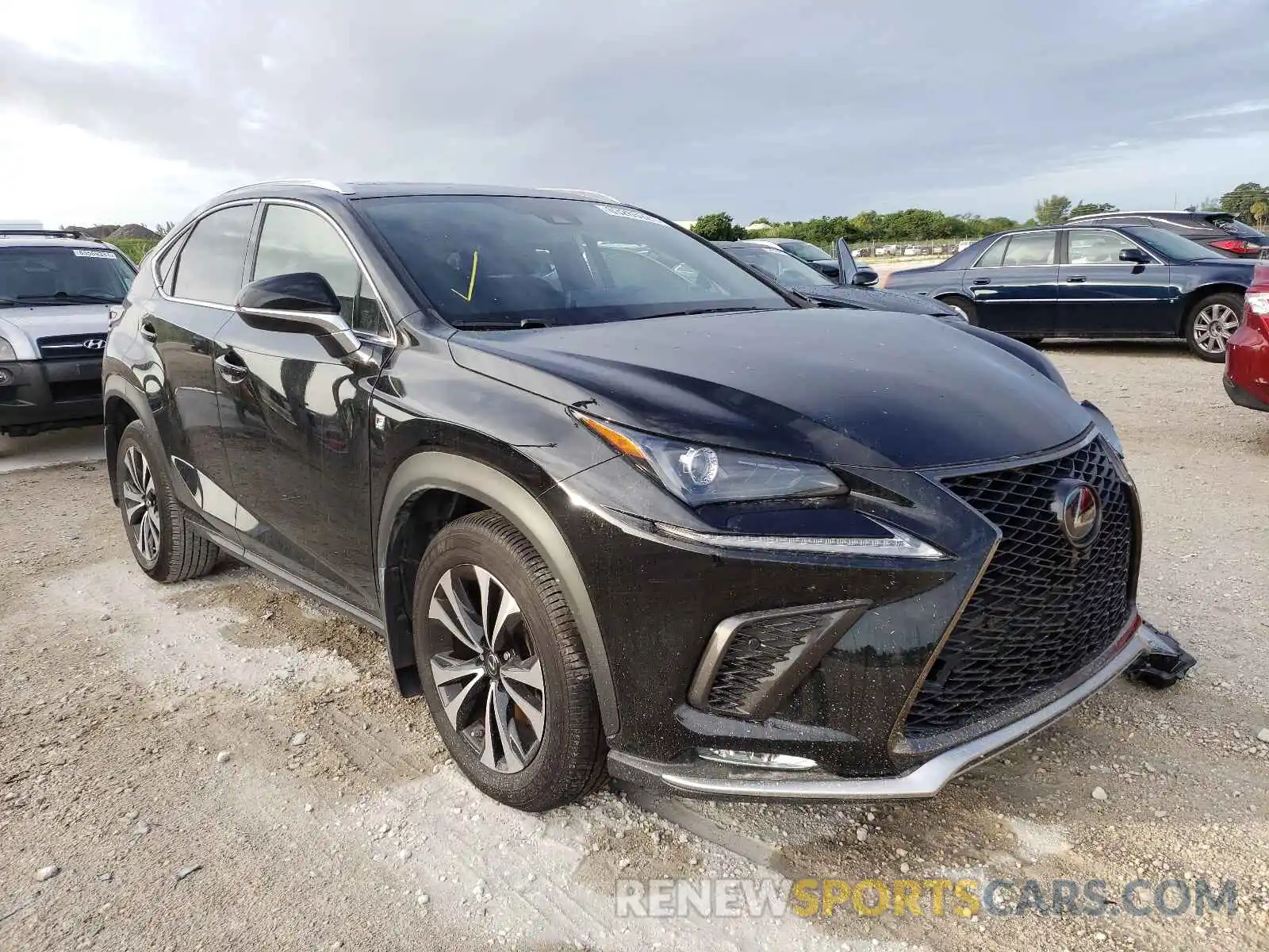 1 Photograph of a damaged car JTJSARDZ3M2240265 LEXUS NX 2021