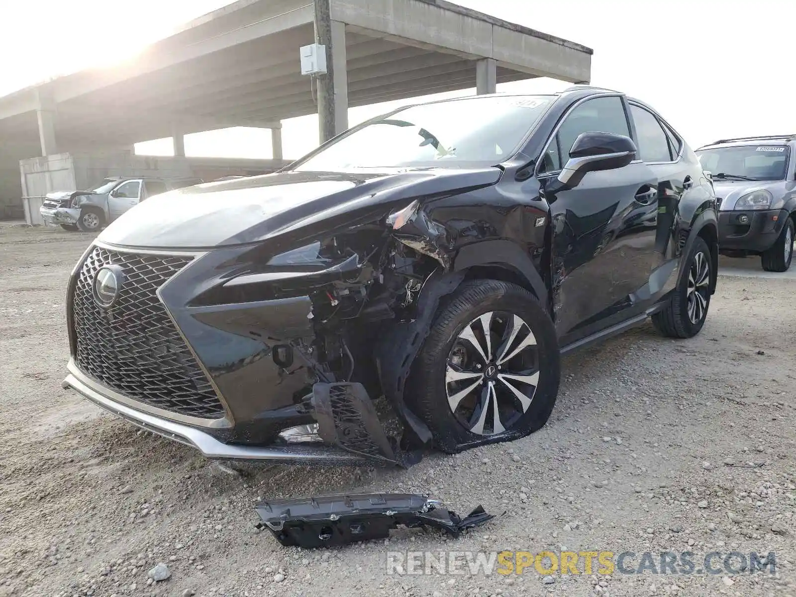 2 Photograph of a damaged car JTJSARDZ3M2240265 LEXUS NX 2021