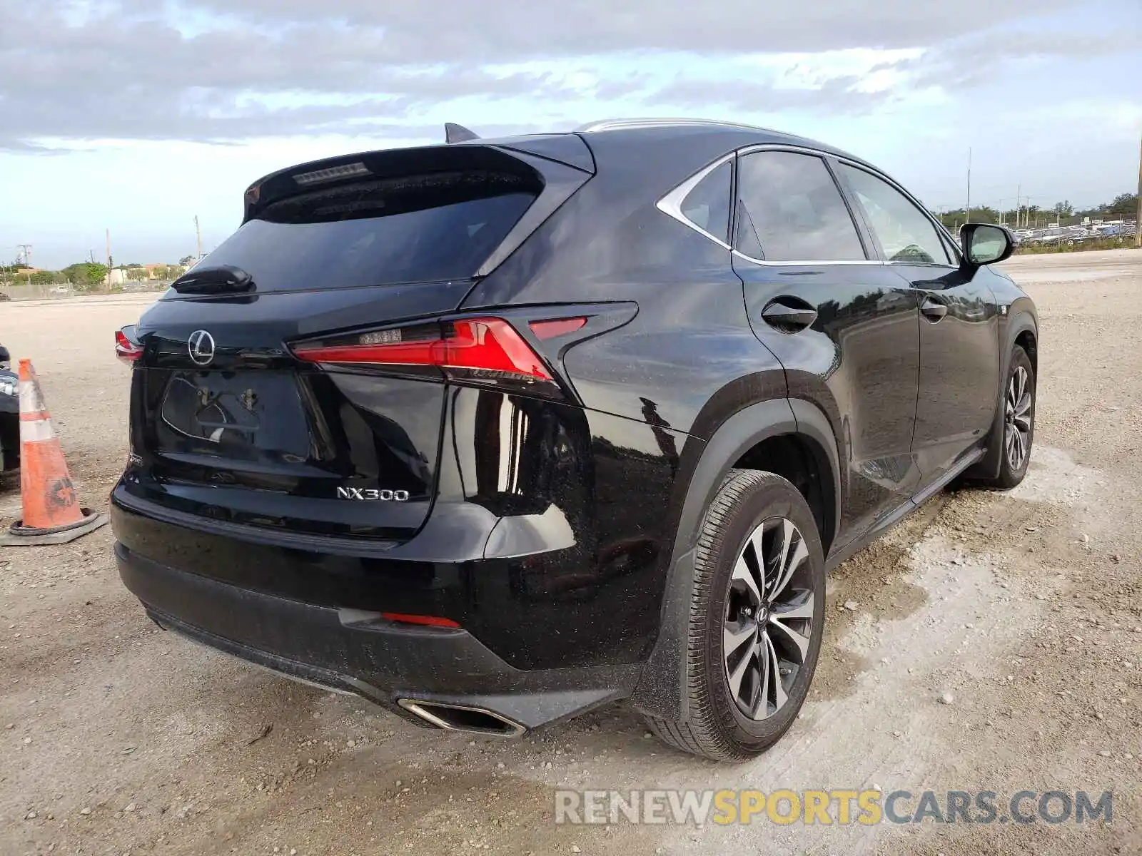 4 Фотография поврежденного автомобиля JTJSARDZ3M2240265 LEXUS NX 2021