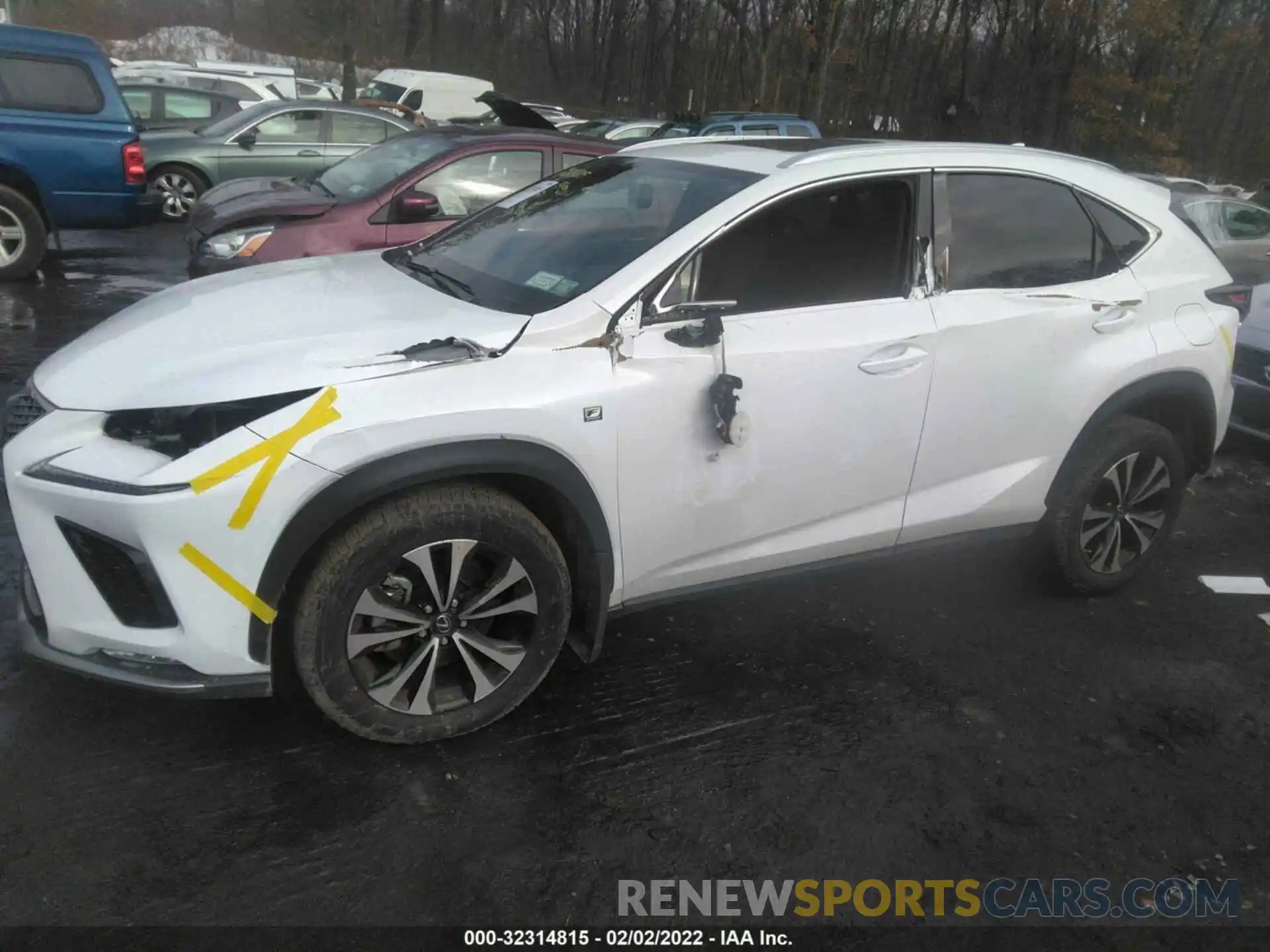 6 Фотография поврежденного автомобиля JTJSARDZ3M2248799 LEXUS NX 2021