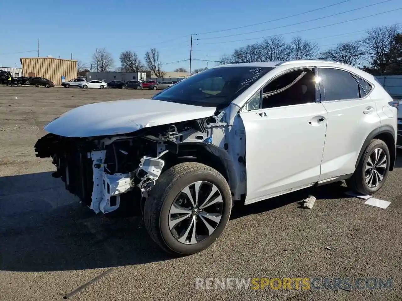 1 Photograph of a damaged car JTJSARDZ3M2257664 LEXUS NX 2021