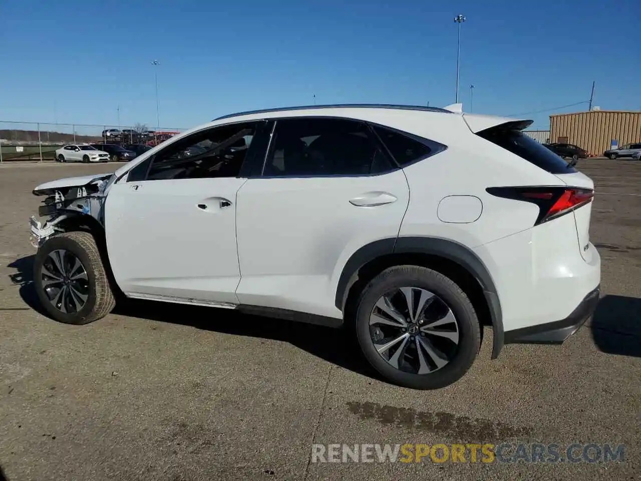 2 Фотография поврежденного автомобиля JTJSARDZ3M2257664 LEXUS NX 2021