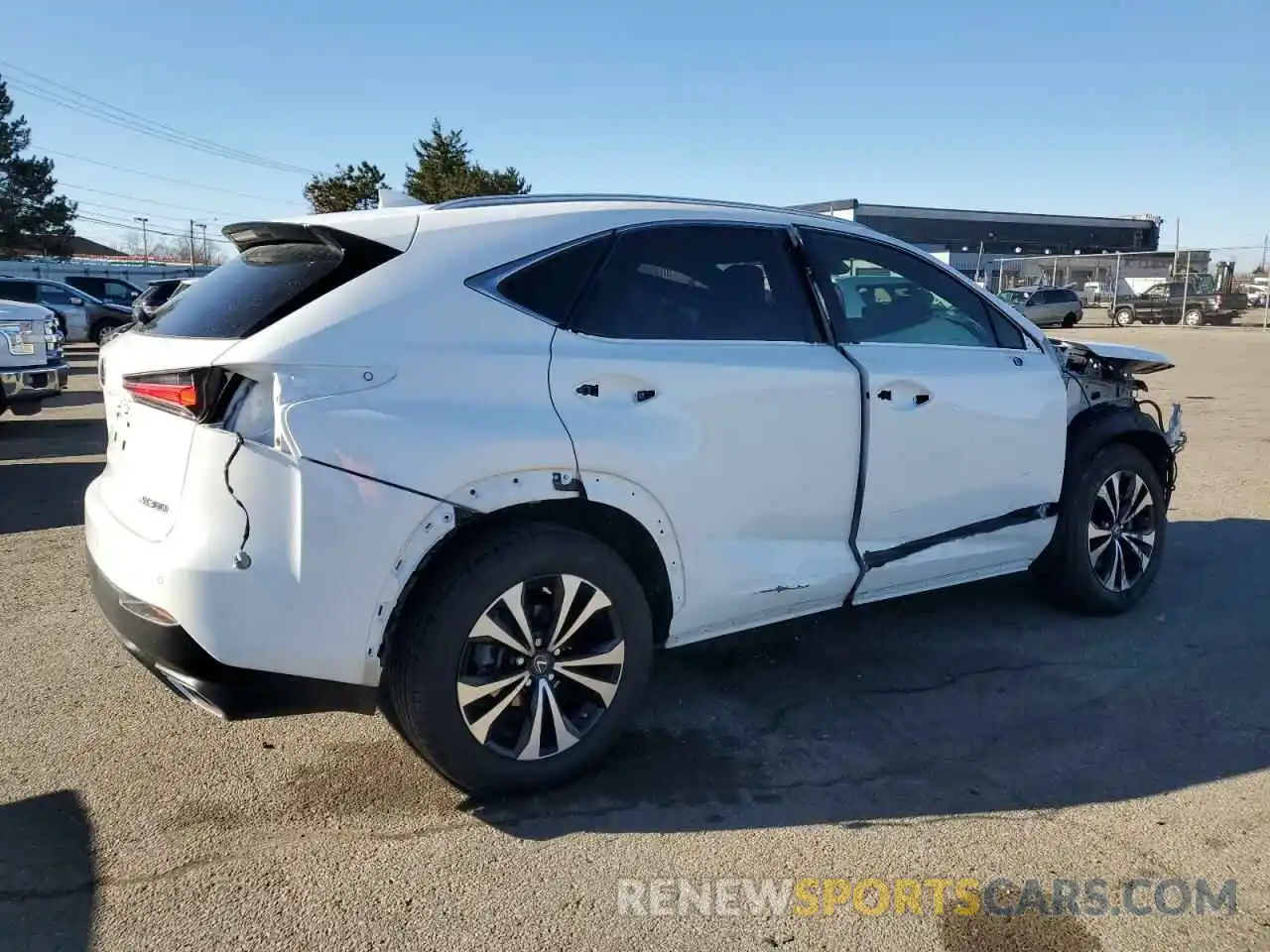 3 Photograph of a damaged car JTJSARDZ3M2257664 LEXUS NX 2021