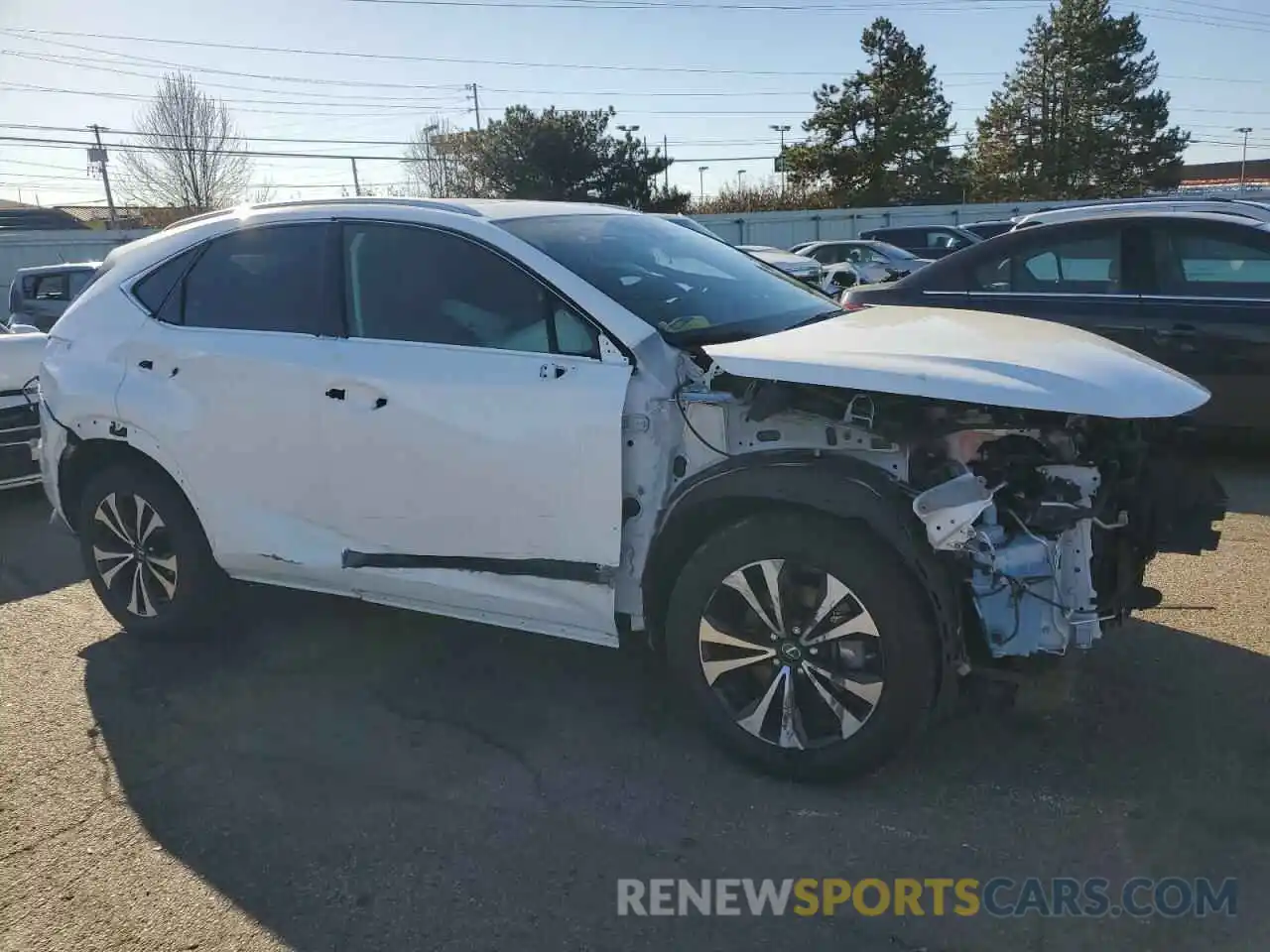 4 Photograph of a damaged car JTJSARDZ3M2257664 LEXUS NX 2021