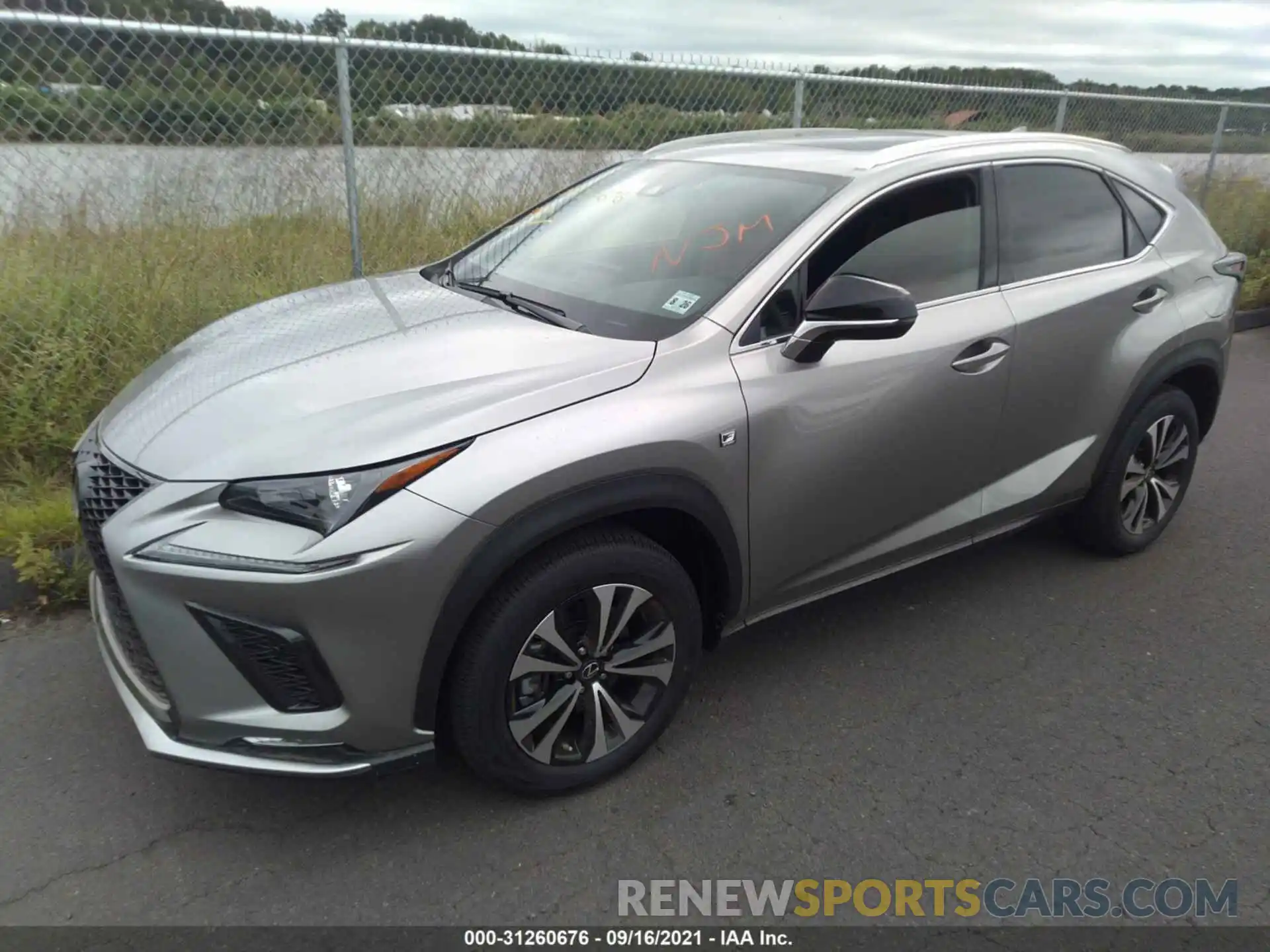 2 Photograph of a damaged car JTJSARDZ3M2261651 LEXUS NX 2021