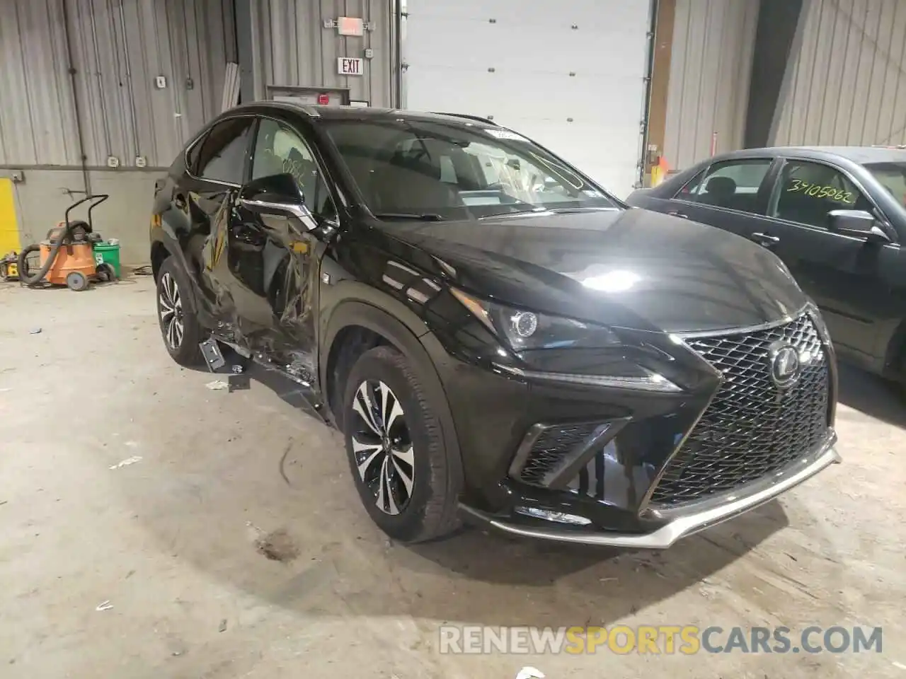 1 Photograph of a damaged car JTJSARDZ3M2262640 LEXUS NX 2021