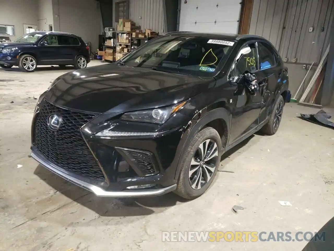 2 Фотография поврежденного автомобиля JTJSARDZ3M2262640 LEXUS NX 2021