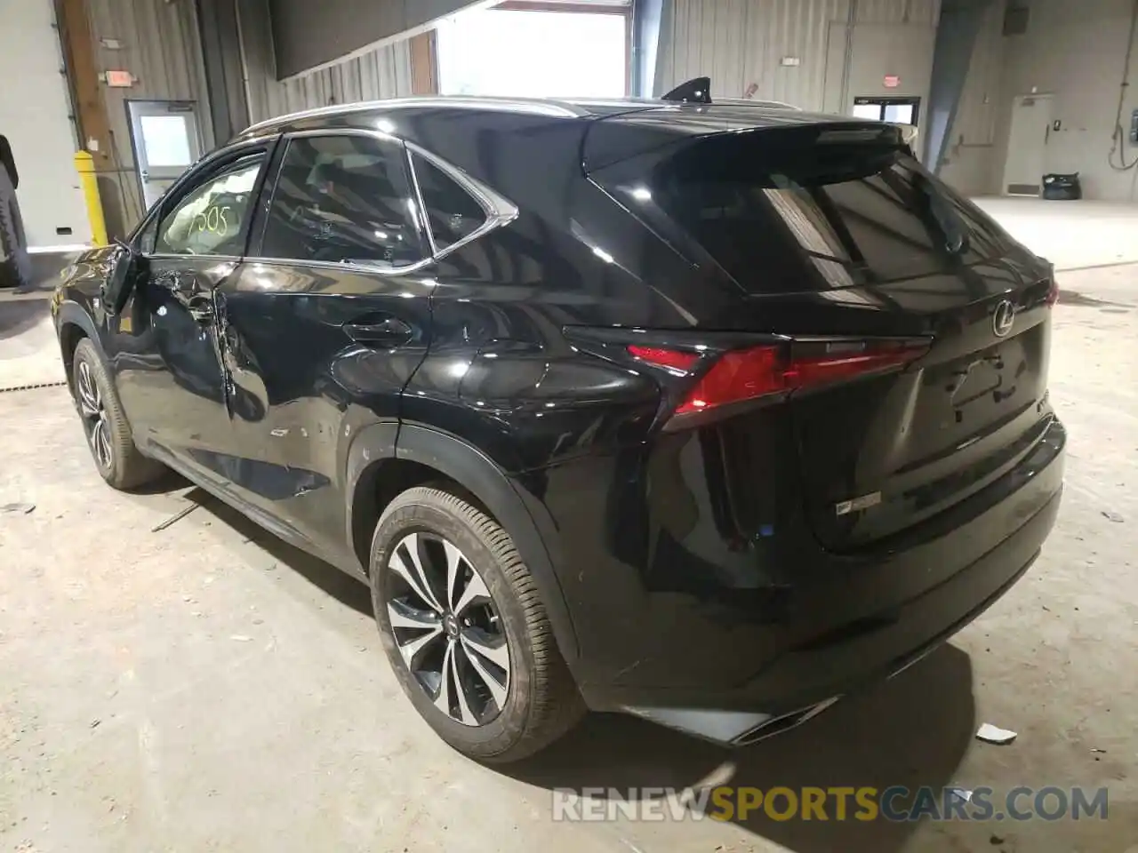 3 Фотография поврежденного автомобиля JTJSARDZ3M2262640 LEXUS NX 2021