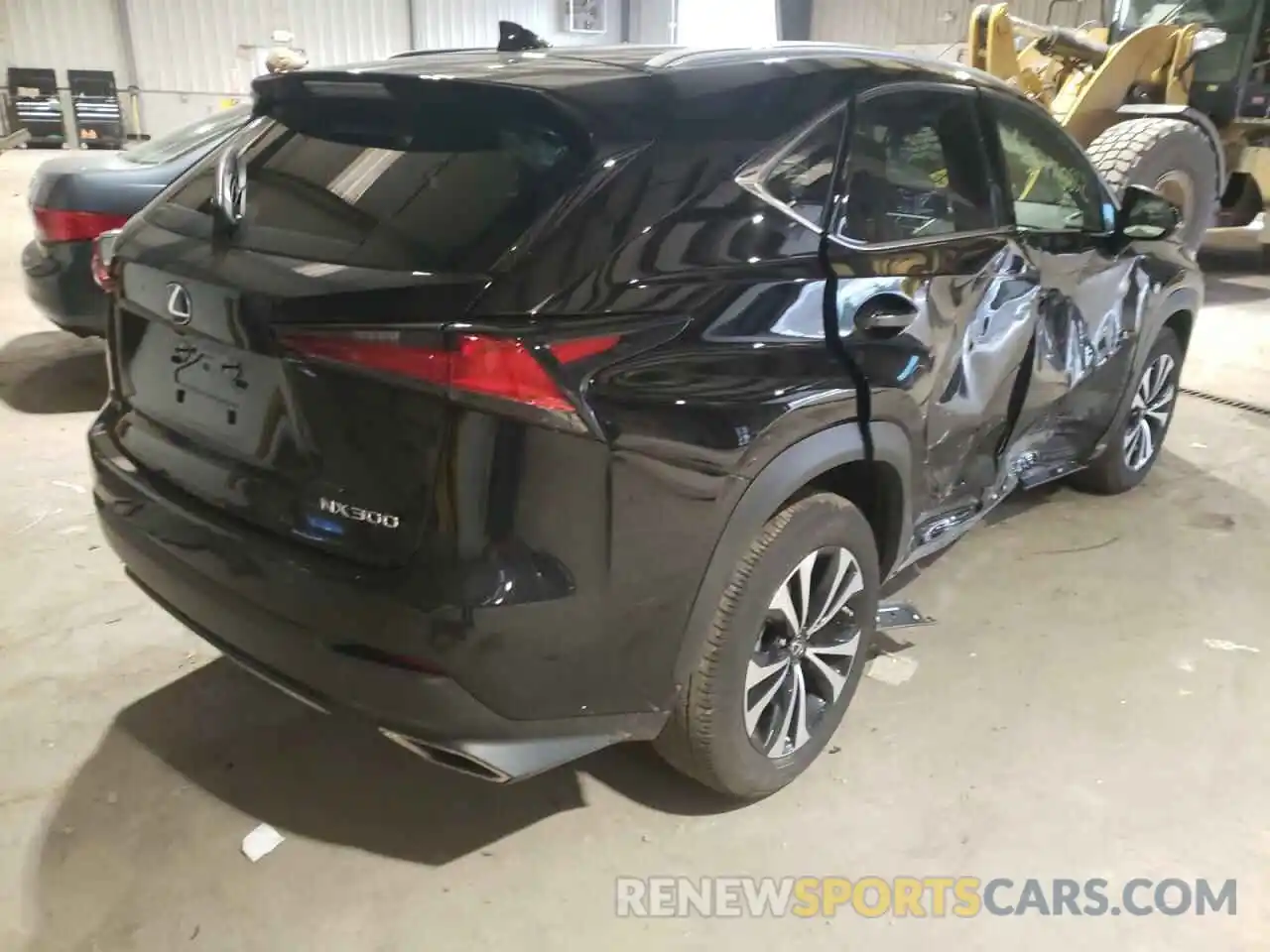 4 Фотография поврежденного автомобиля JTJSARDZ3M2262640 LEXUS NX 2021