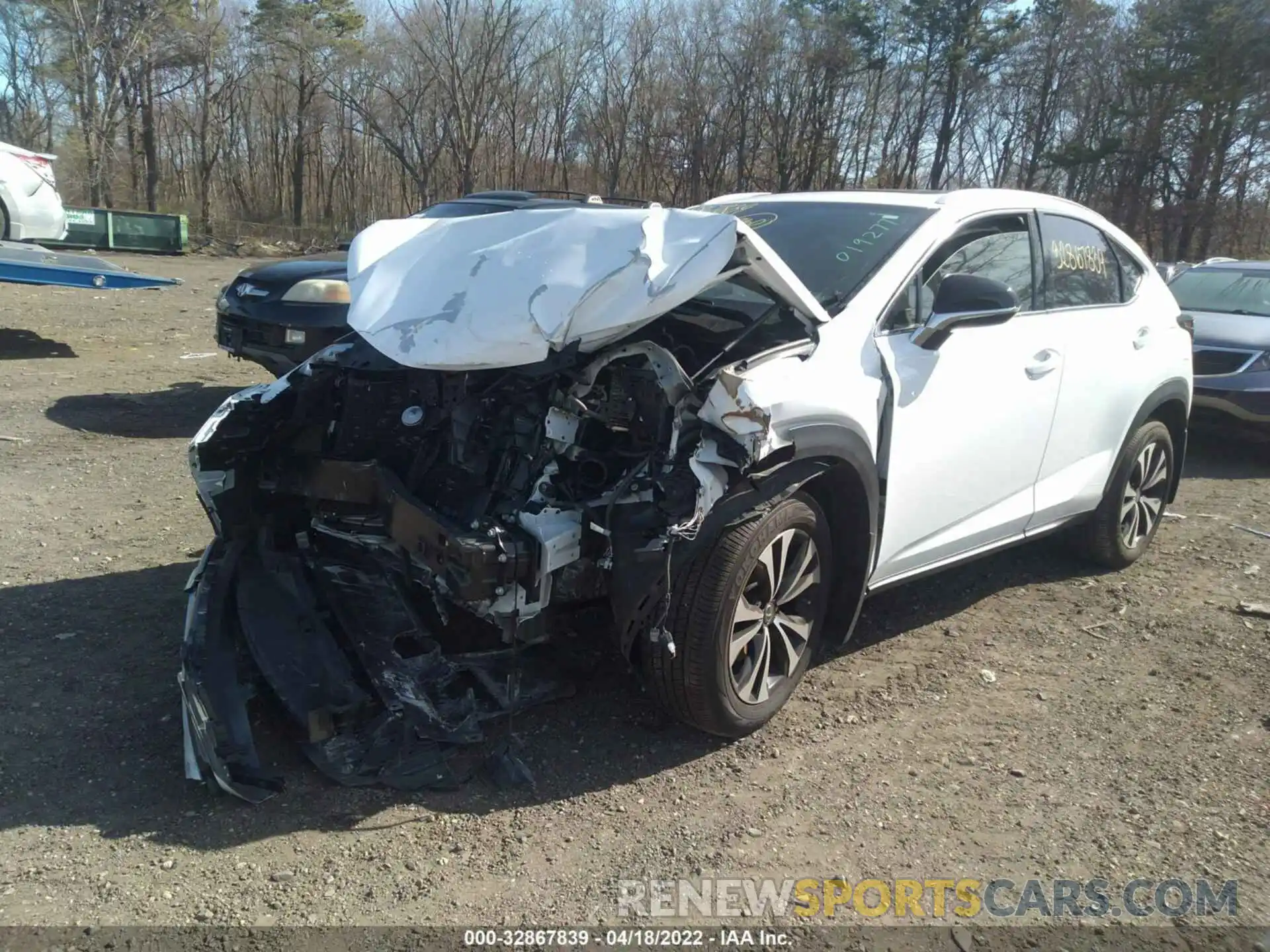 2 Photograph of a damaged car JTJSARDZ3M5019277 LEXUS NX 2021