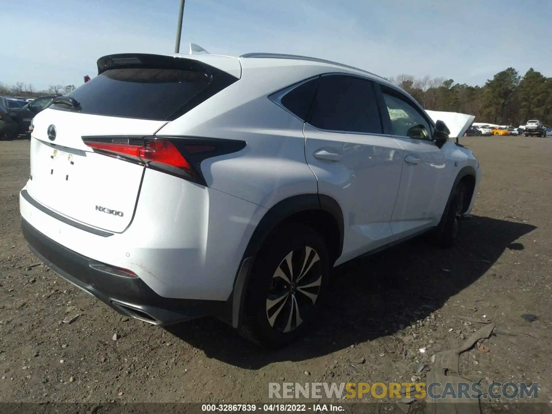 4 Фотография поврежденного автомобиля JTJSARDZ3M5019277 LEXUS NX 2021