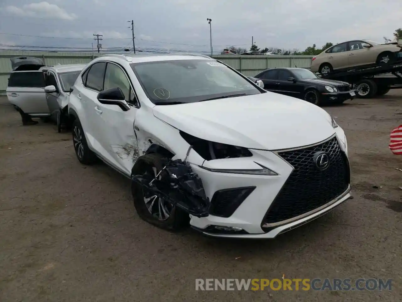 1 Photograph of a damaged car JTJSARDZ3M5024320 LEXUS NX 2021