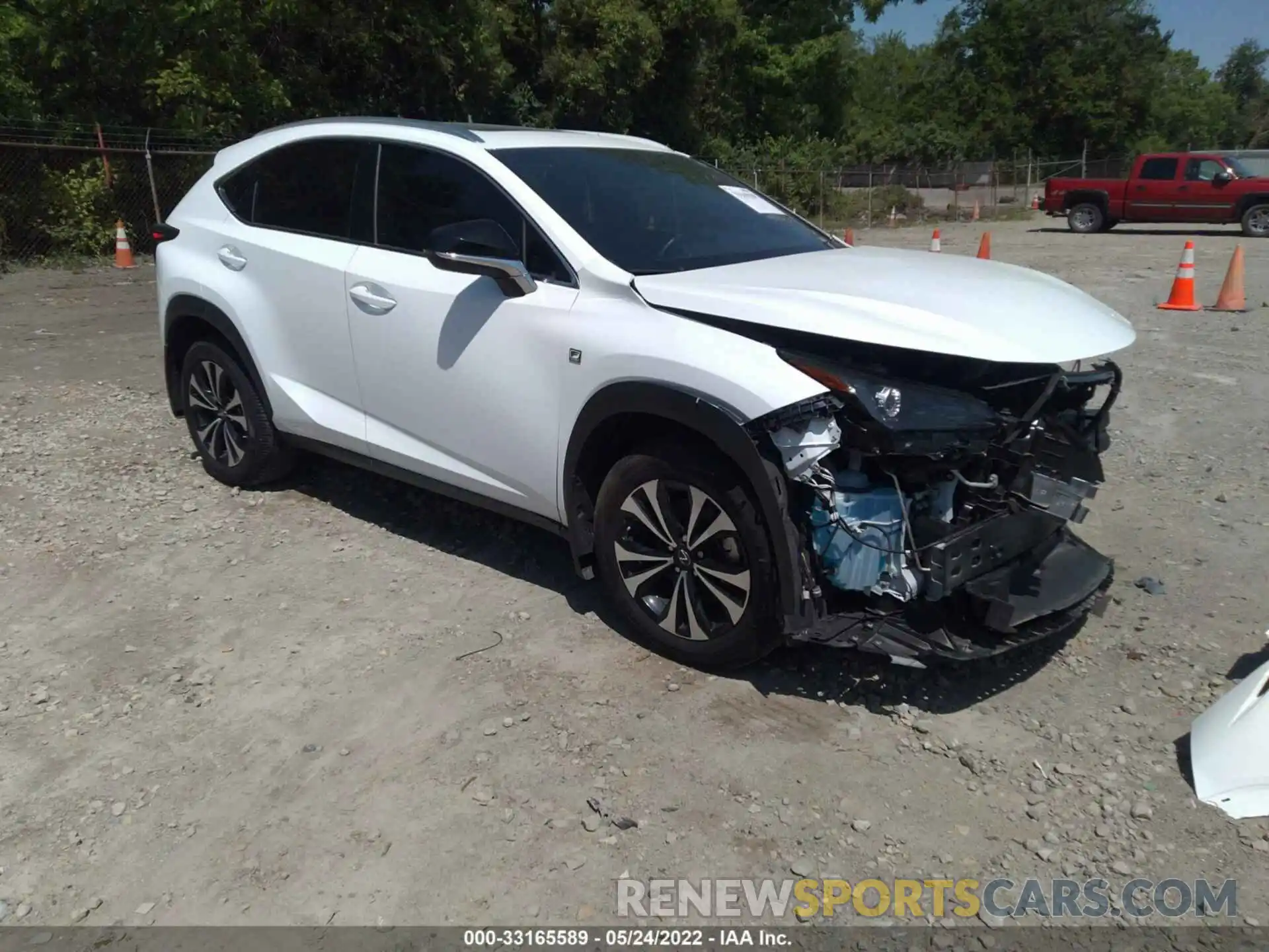 1 Photograph of a damaged car JTJSARDZ4M2236998 LEXUS NX 2021