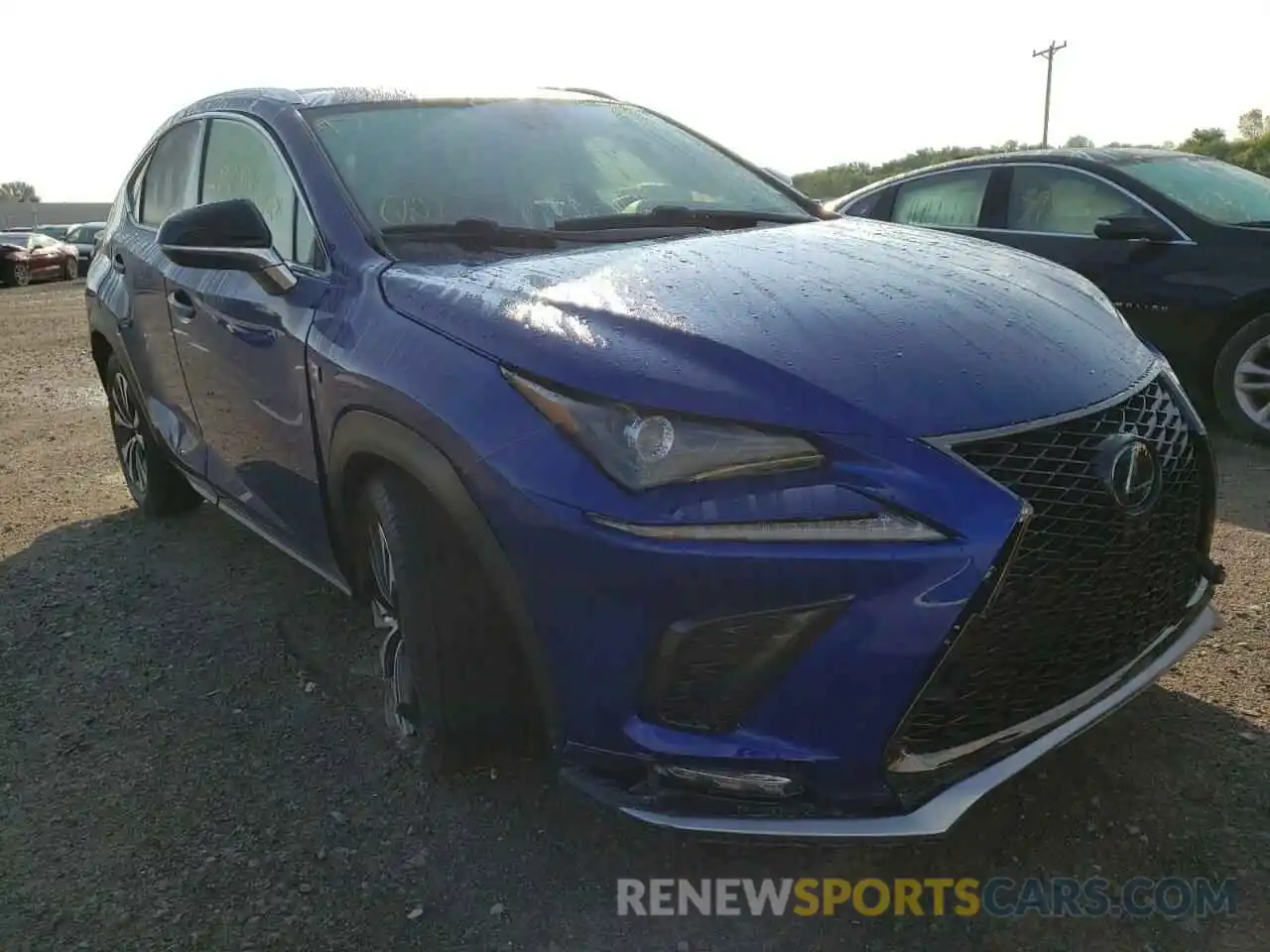 1 Photograph of a damaged car JTJSARDZ4M2255244 LEXUS NX 2021