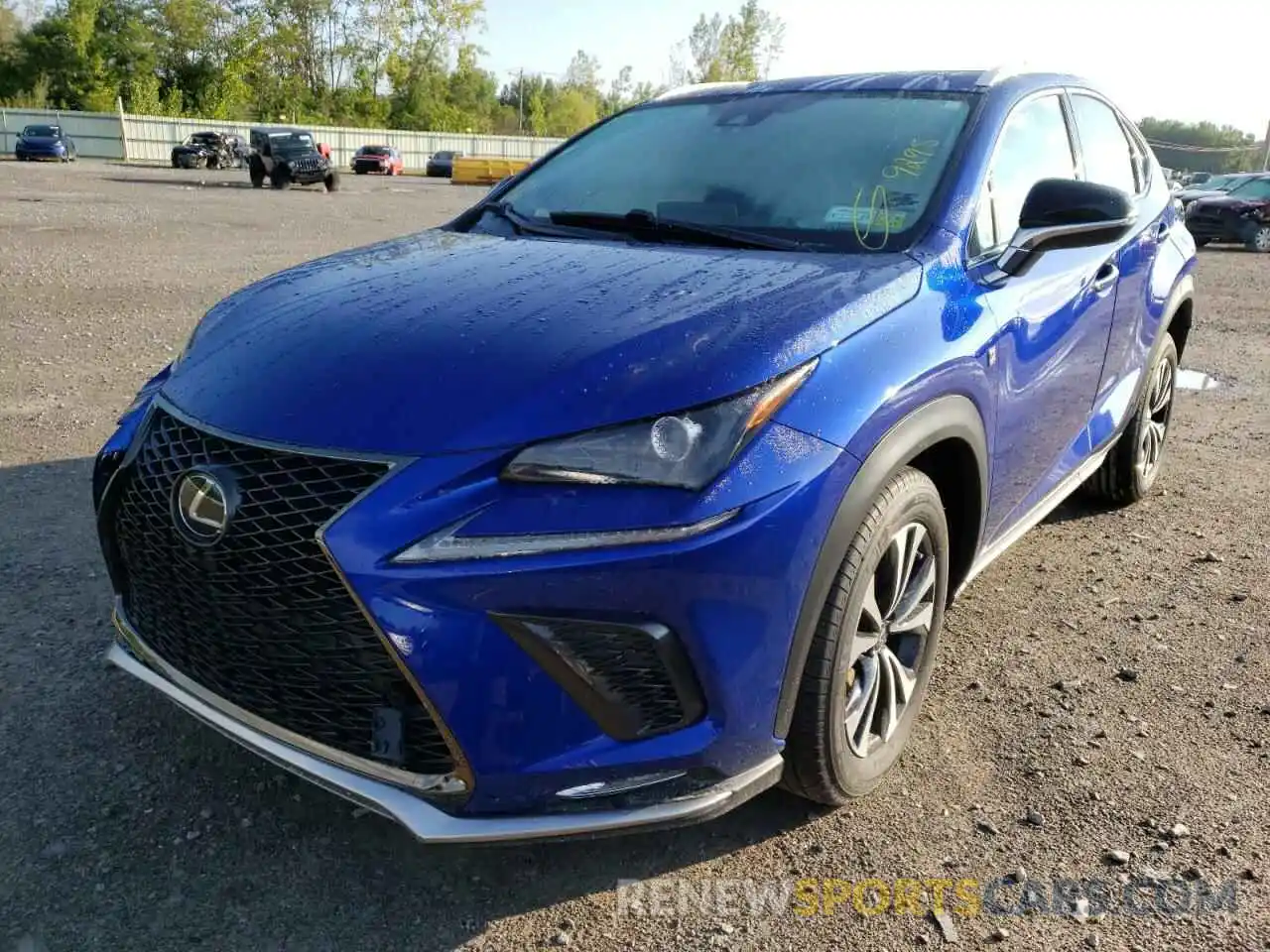 2 Photograph of a damaged car JTJSARDZ4M2255244 LEXUS NX 2021