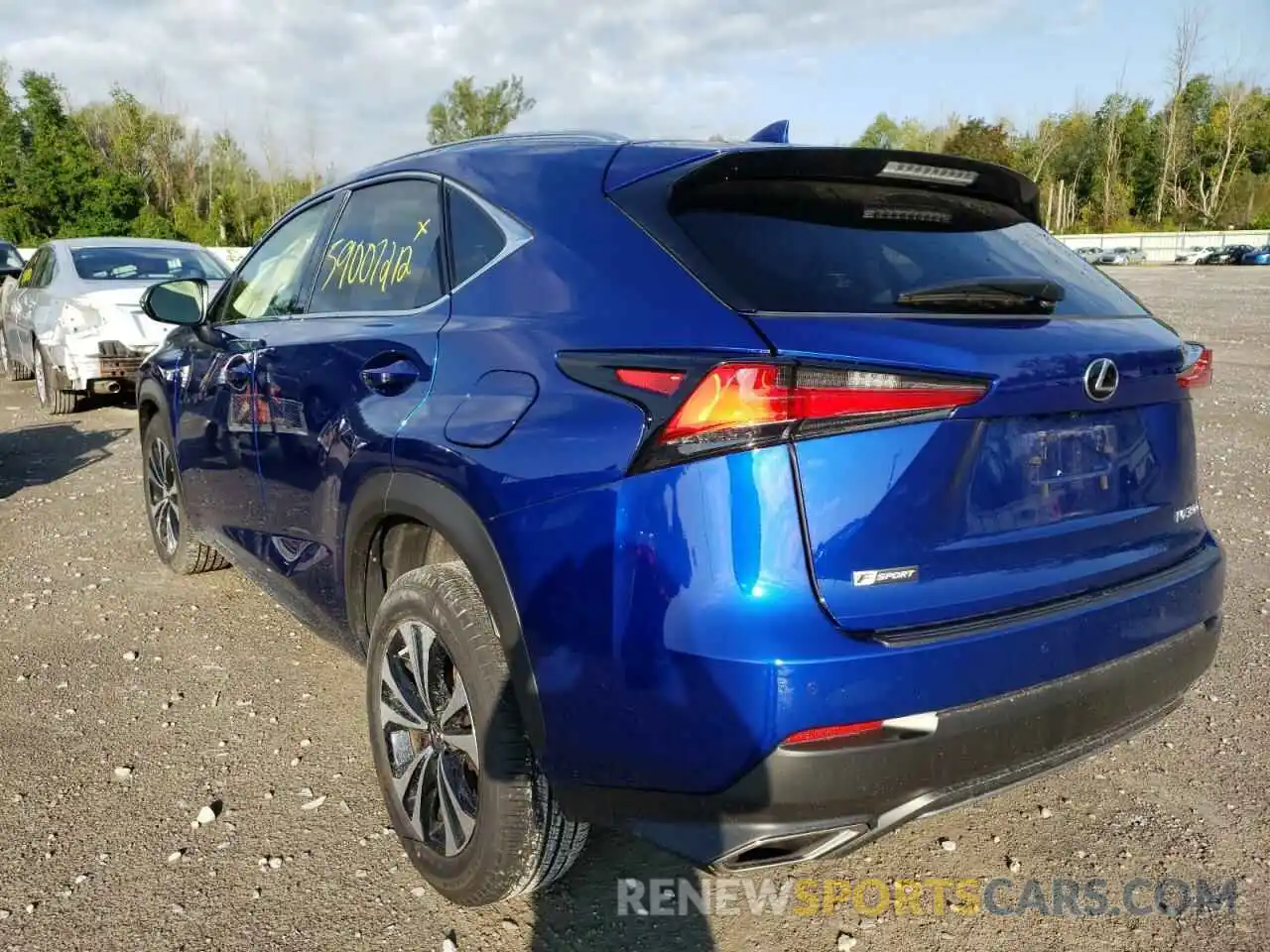 3 Photograph of a damaged car JTJSARDZ4M2255244 LEXUS NX 2021