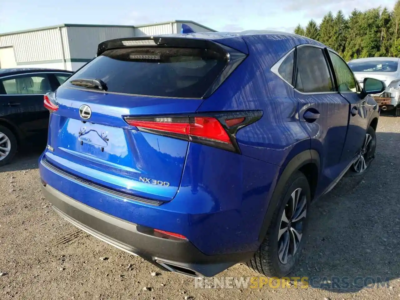 4 Photograph of a damaged car JTJSARDZ4M2255244 LEXUS NX 2021