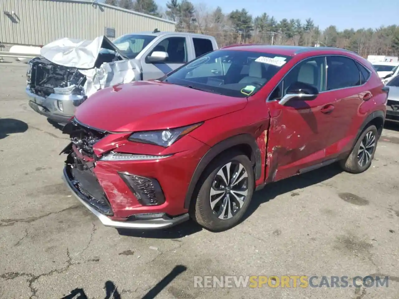 2 Photograph of a damaged car JTJSARDZ4M2255390 LEXUS NX 2021