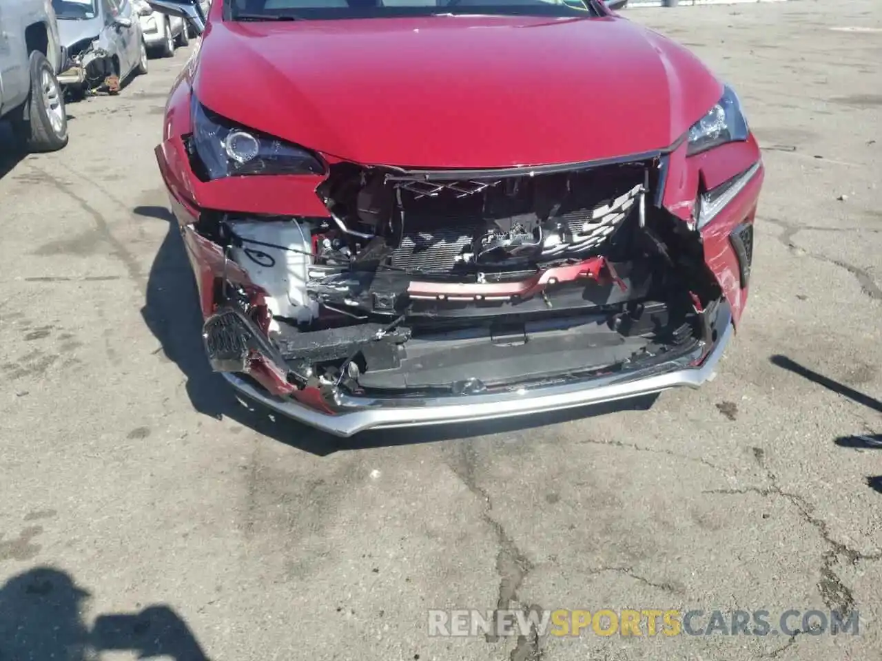 9 Photograph of a damaged car JTJSARDZ4M2255390 LEXUS NX 2021