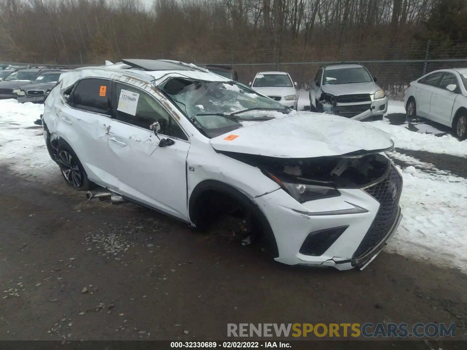 1 Photograph of a damaged car JTJSARDZ4M2263134 LEXUS NX 2021