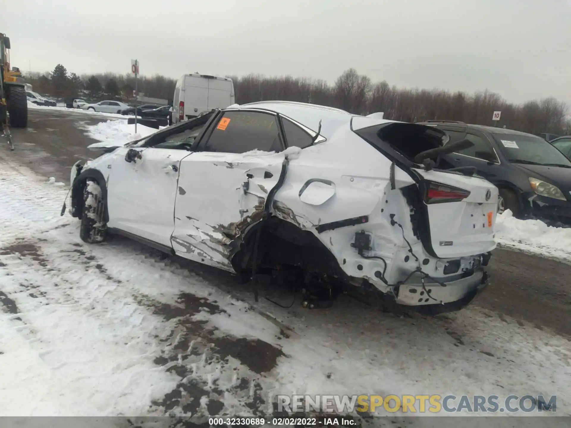 3 Фотография поврежденного автомобиля JTJSARDZ4M2263134 LEXUS NX 2021